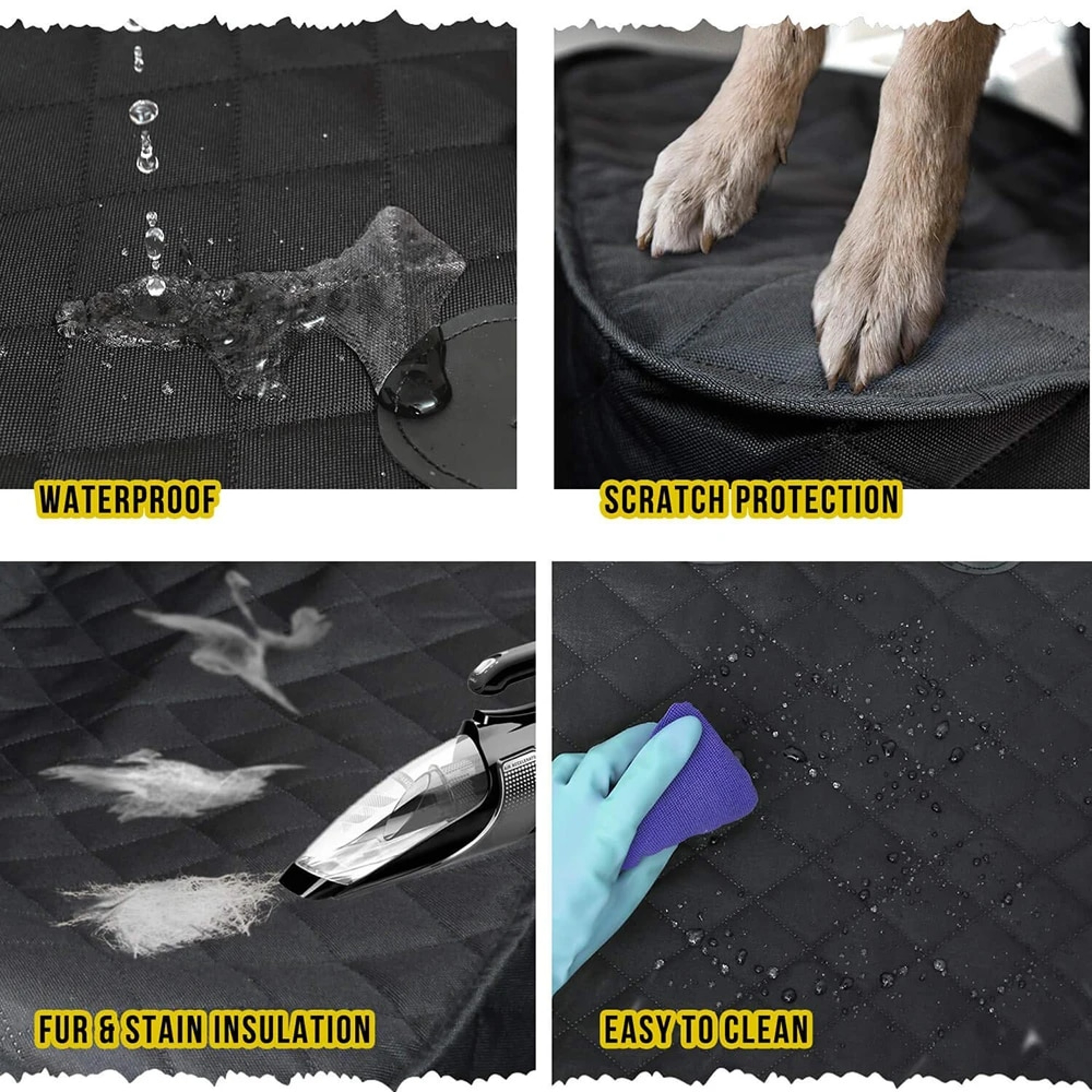 Waterproof Dog Car Seat Cover for Front Seats – view 3