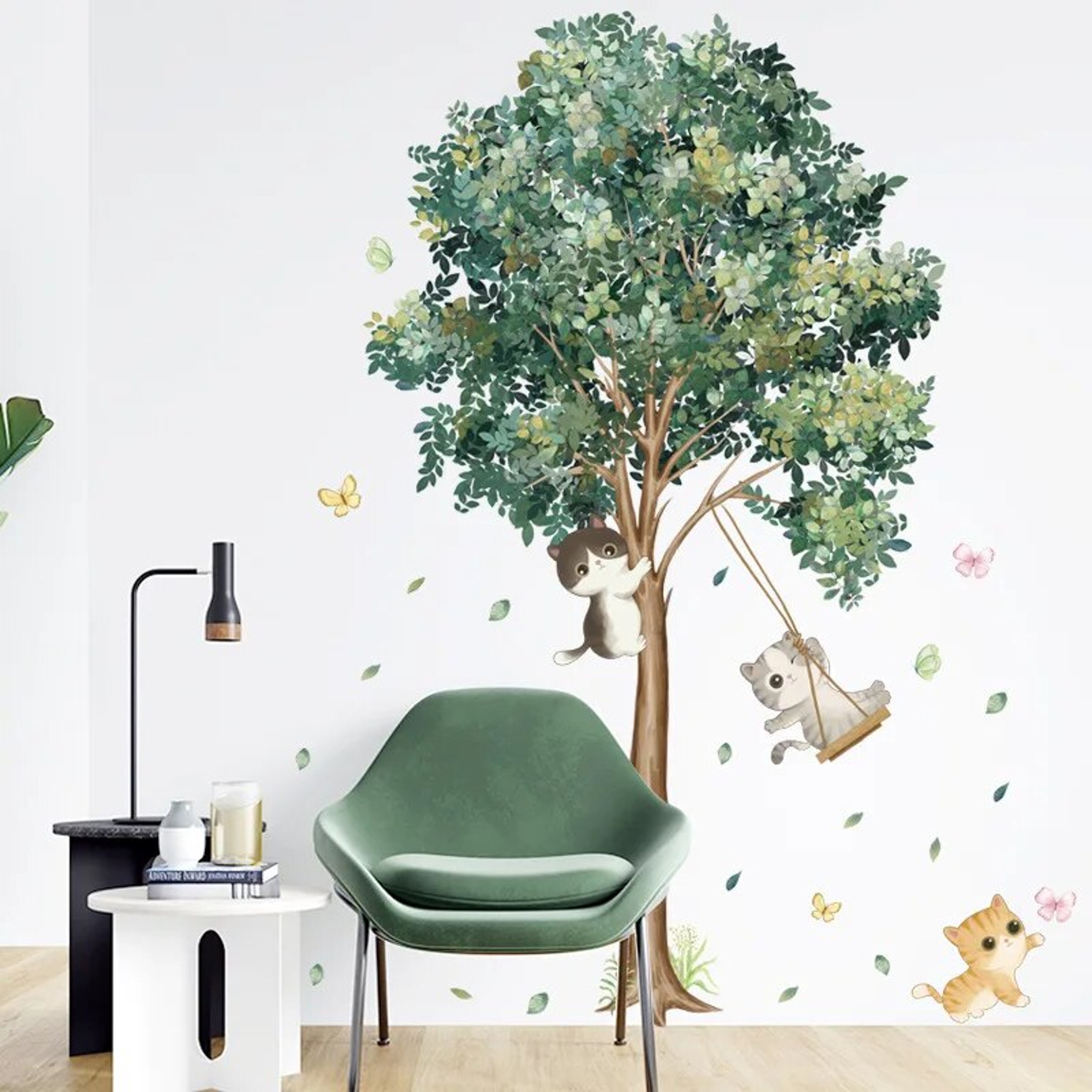 Large Nordic Tree Wall Stickers Living Room Decoration Bedroom Home Decor Art Removable Decals – view 9
