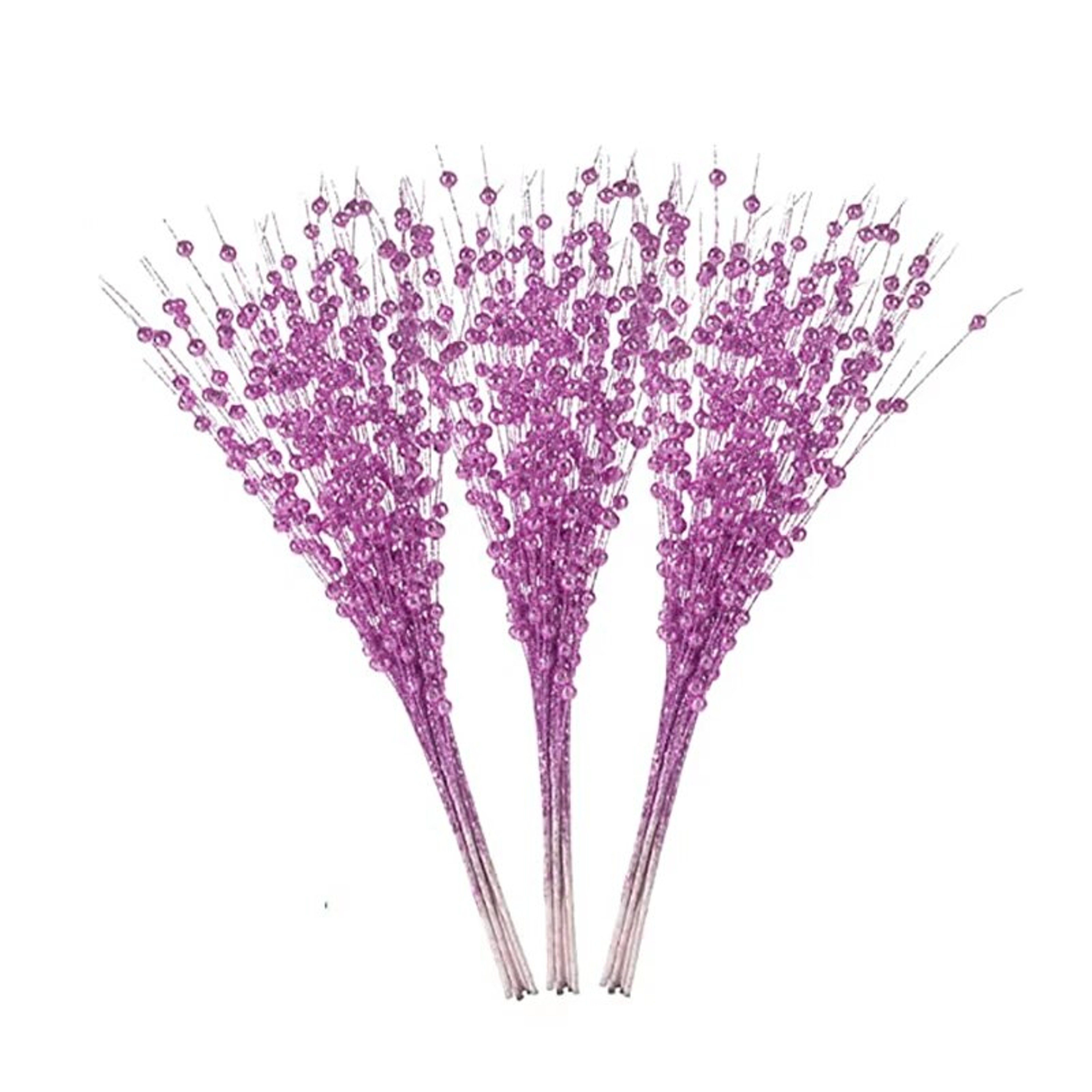12pcs Gold Christmas Decorative Berry Stem | DIY Wreath, Tree Decor, Holiday Crafts & Gifts – view 13