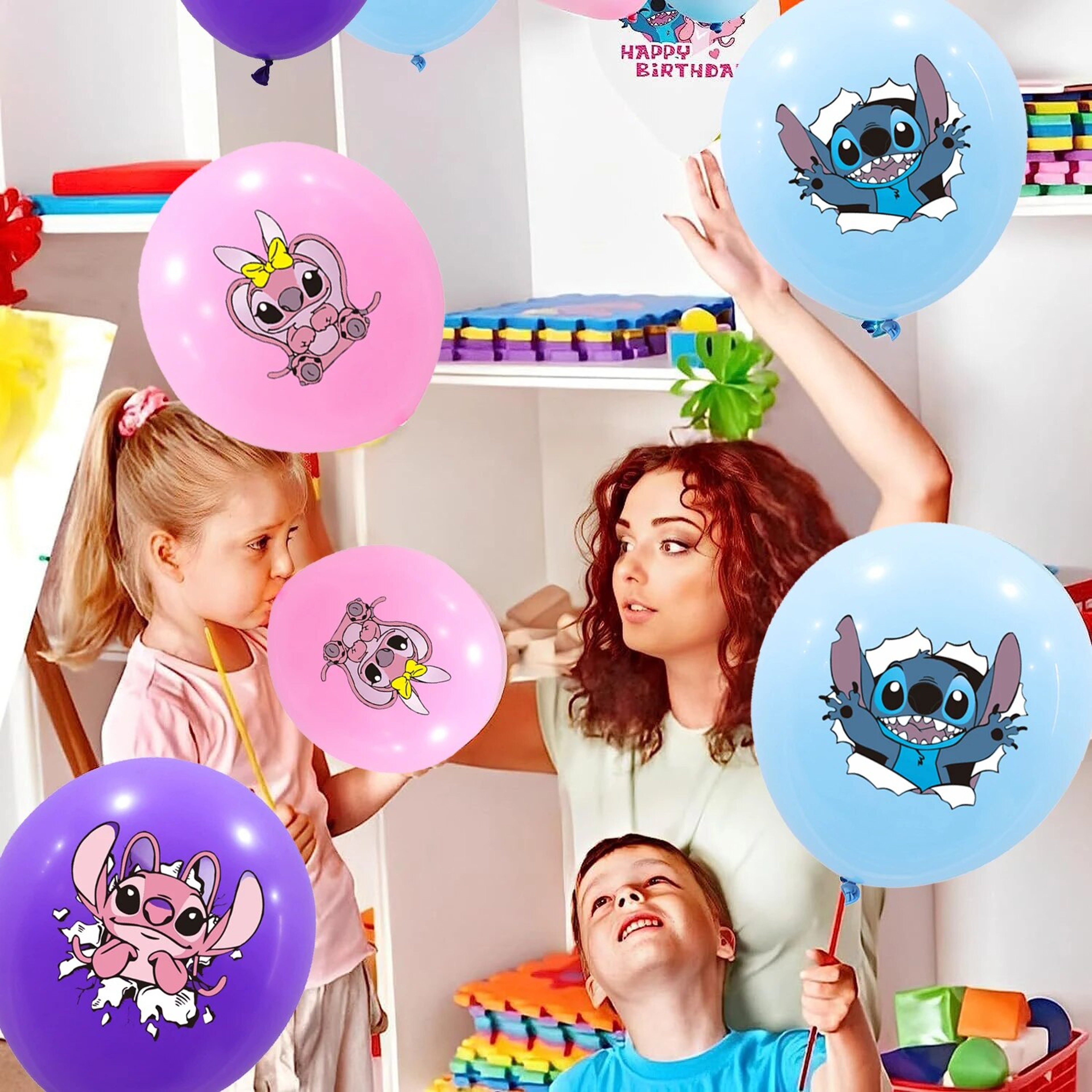 12-Inch Lilo & Stitch Balloons: Perfect for Birthday, Wedding, or Baby Shower Decorations – view 2
