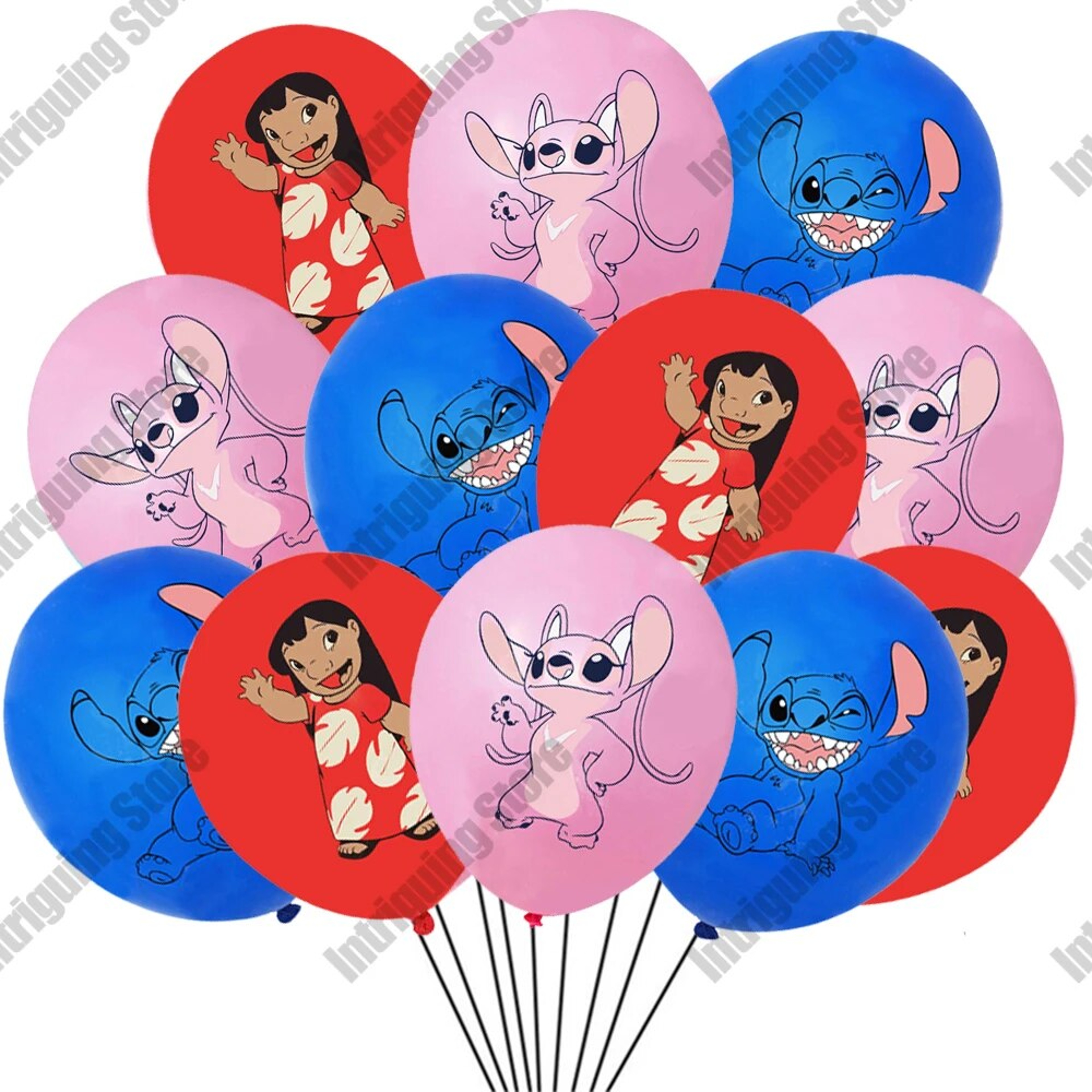 12-Inch Lilo & Stitch Balloons: Perfect for Birthday, Wedding, or Baby Shower Decorations – view 8
