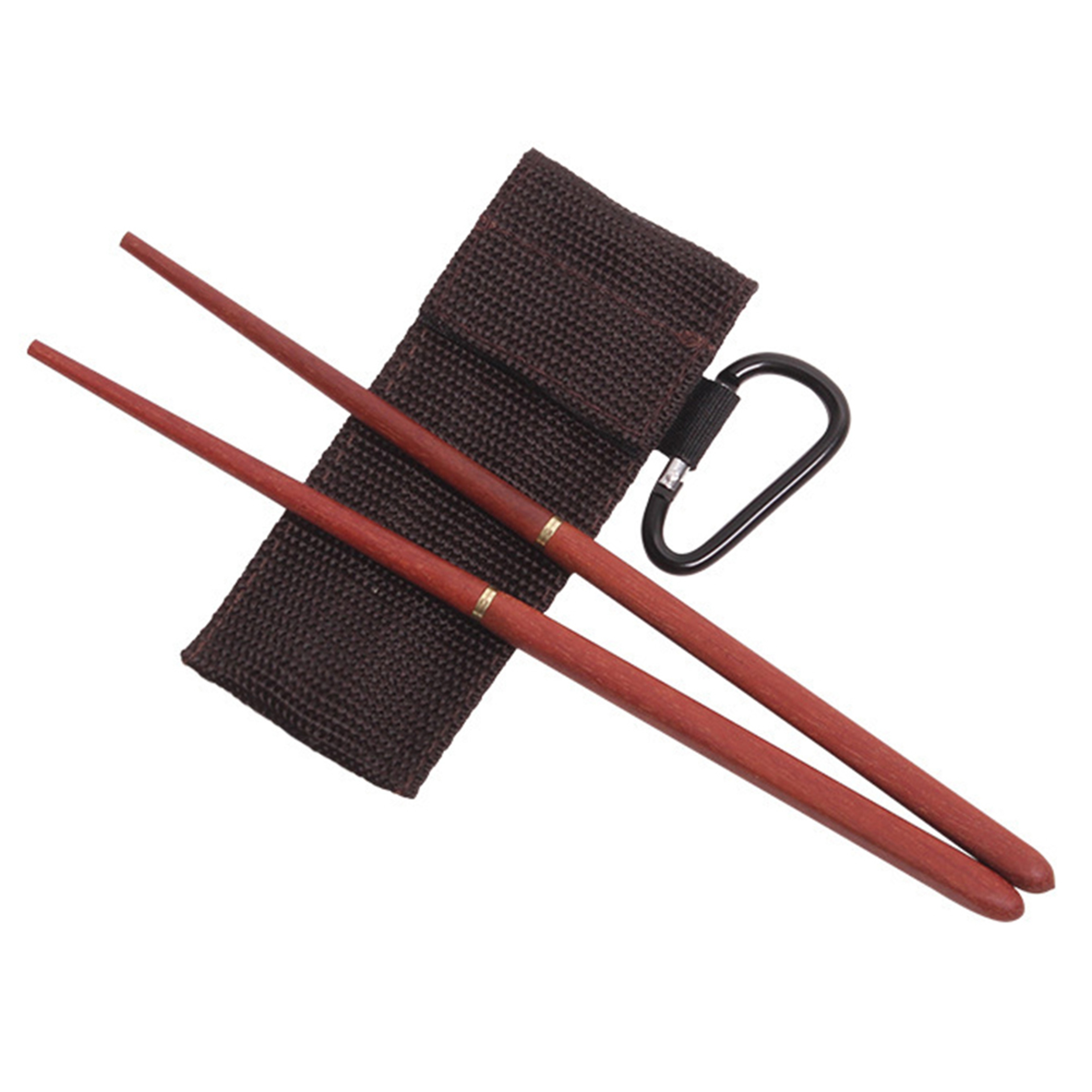 Portable Mahogany Folding Chopsticks for Outdoor Camping and Picnic - Telescopic Tableware Set – view 9