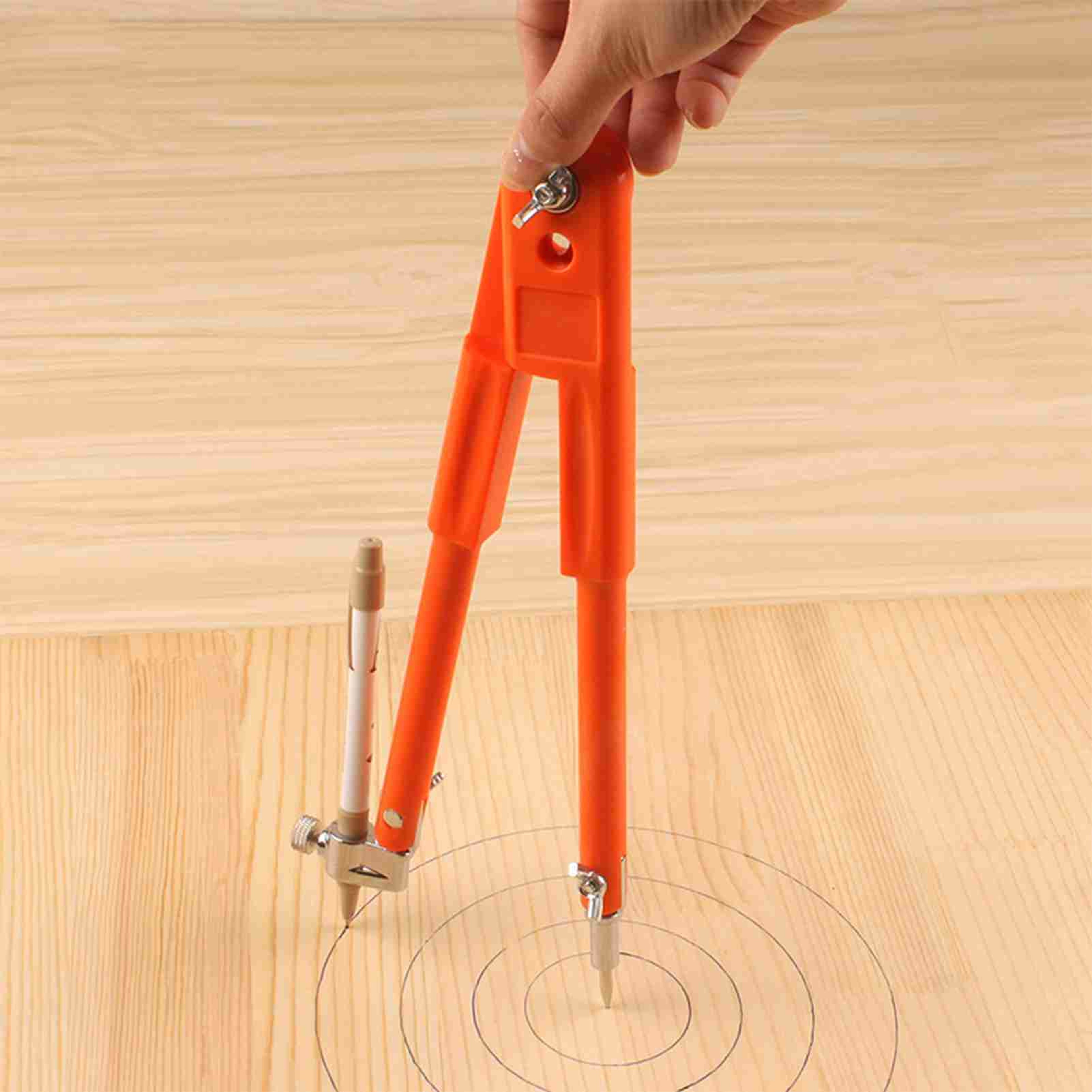 Lockable Woodworking Compass Beam Compass Adjustable Divider Tool – view 1