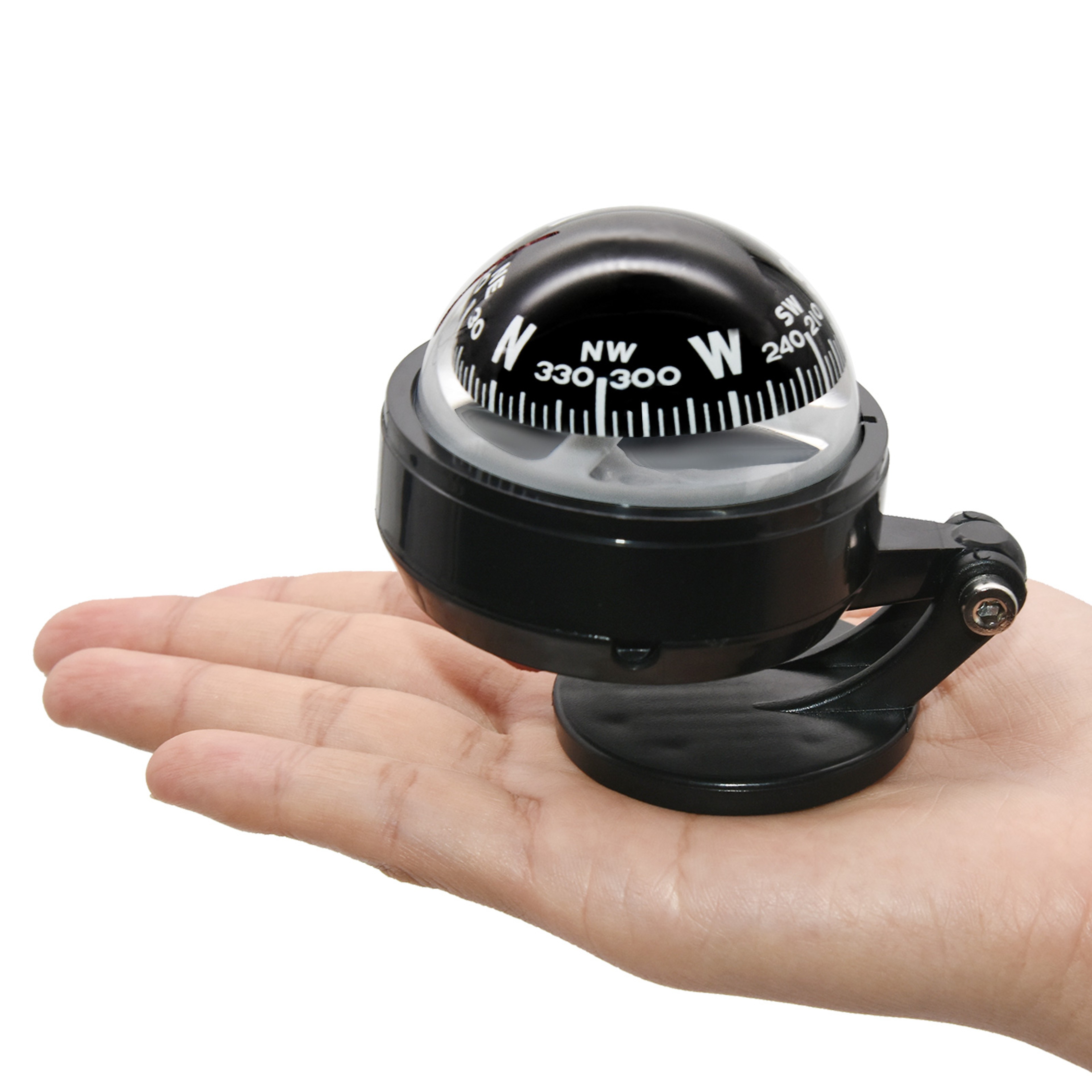 Adjustable Car Dashboard Compass For Boat Truck And Outdoor Navigation 3