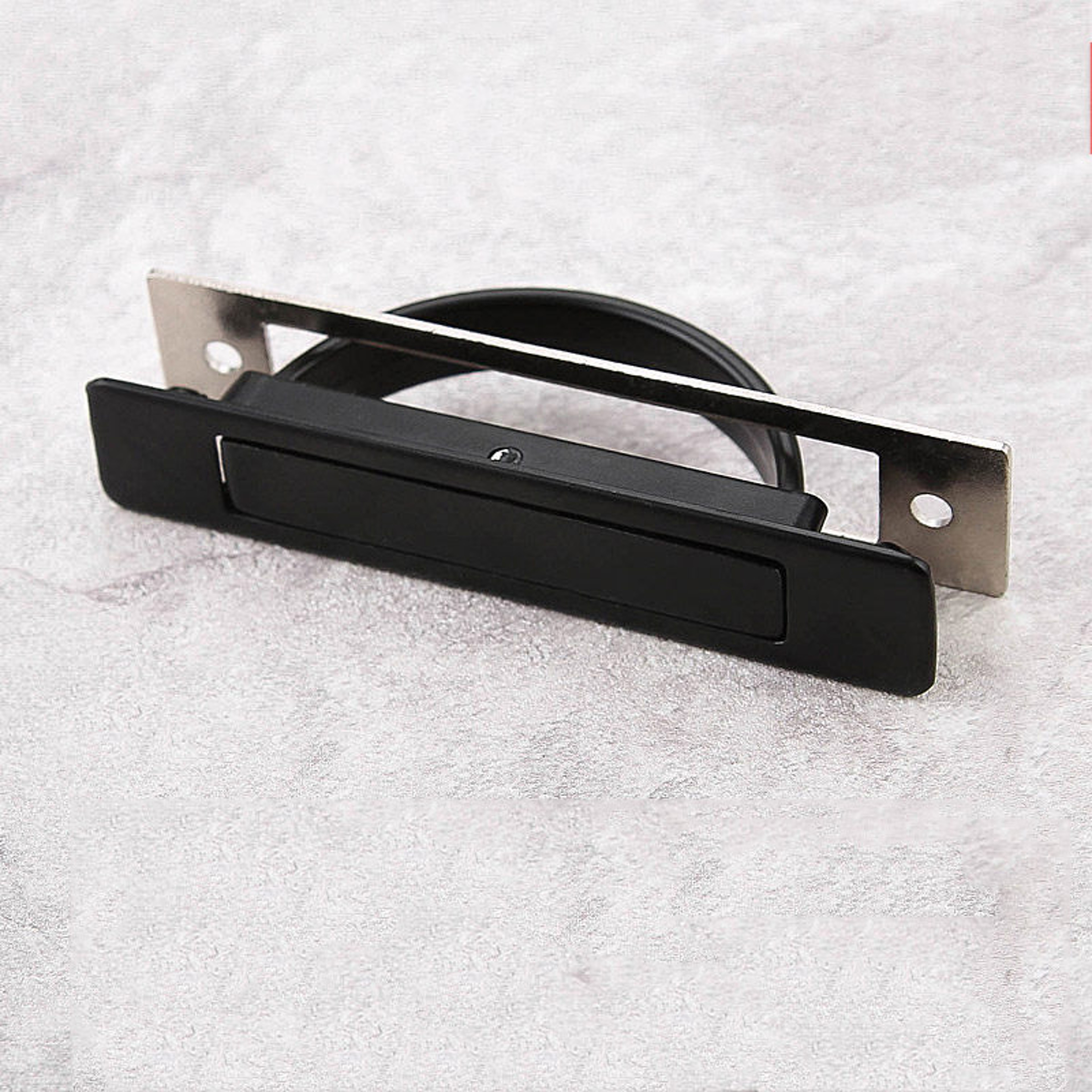 Flush Mount Recessed Cabinet Handle Hidden Zinc Alloy Pull For Sliding Doors  Tatami Cabinets 7