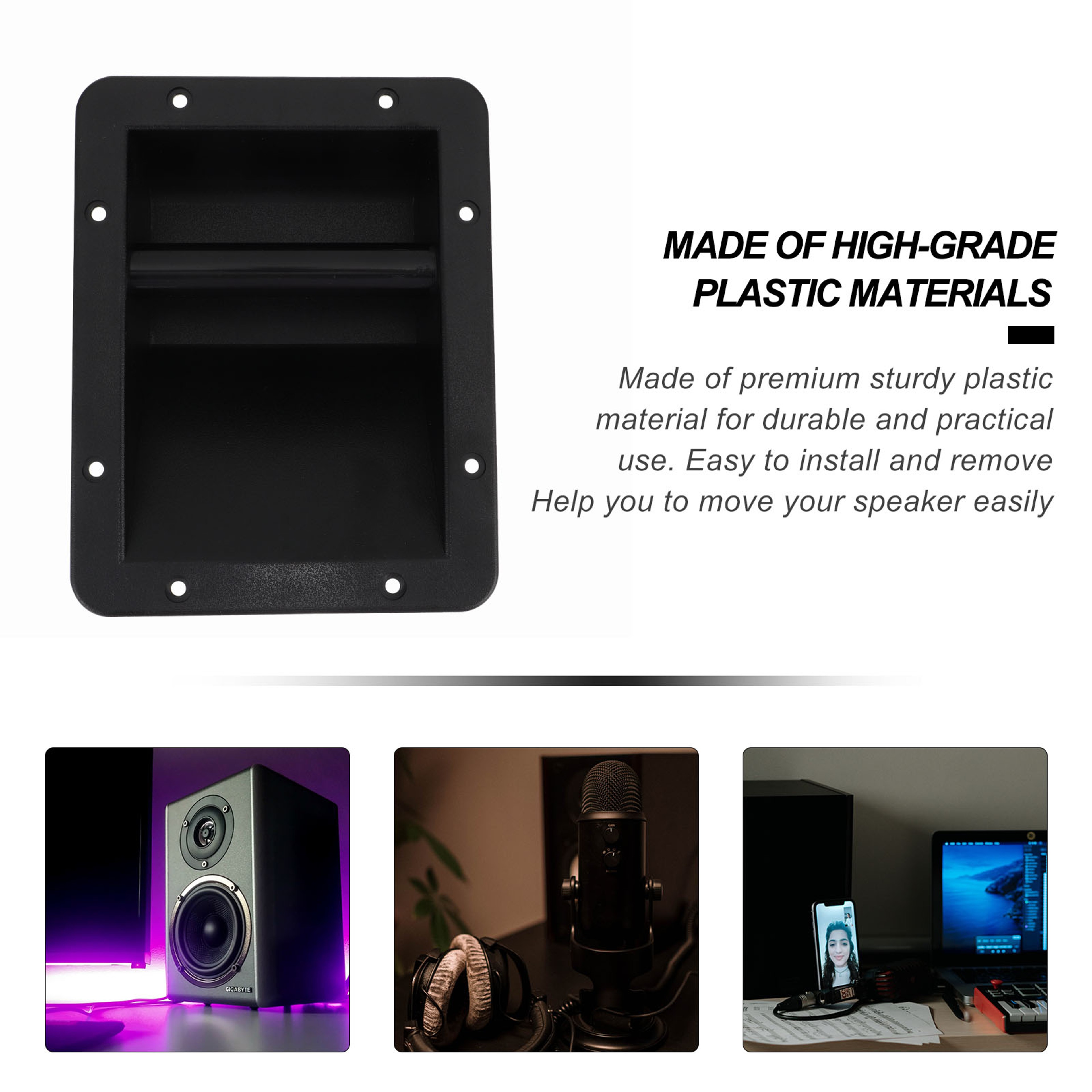 Speaker Cabinet Handle Replacement for PA Speakers & Subwoofer Boxes – view 4