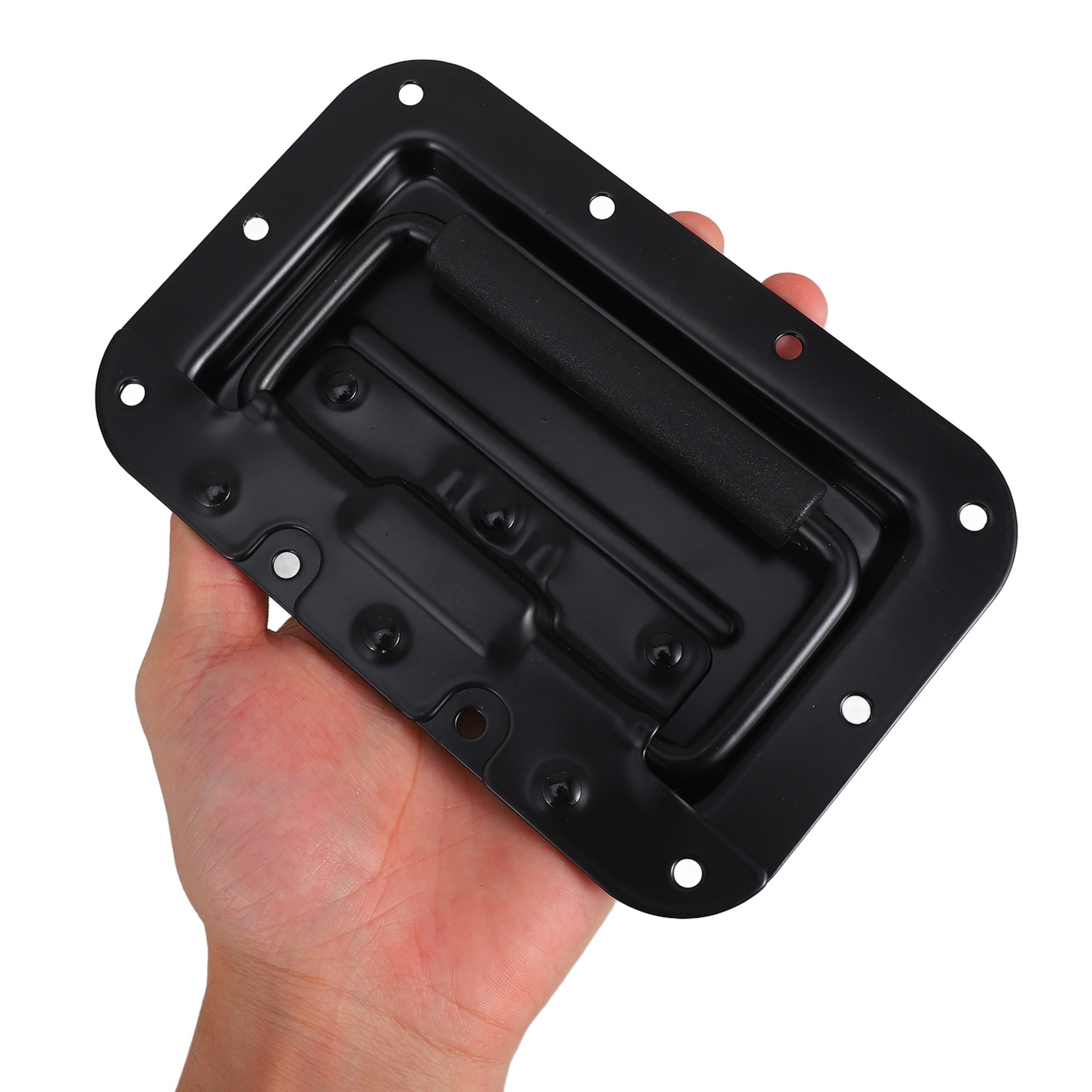 Heavy Duty spring loaded recessed handle for Flight Cases Cabinets and Speaker Boxes – view 6