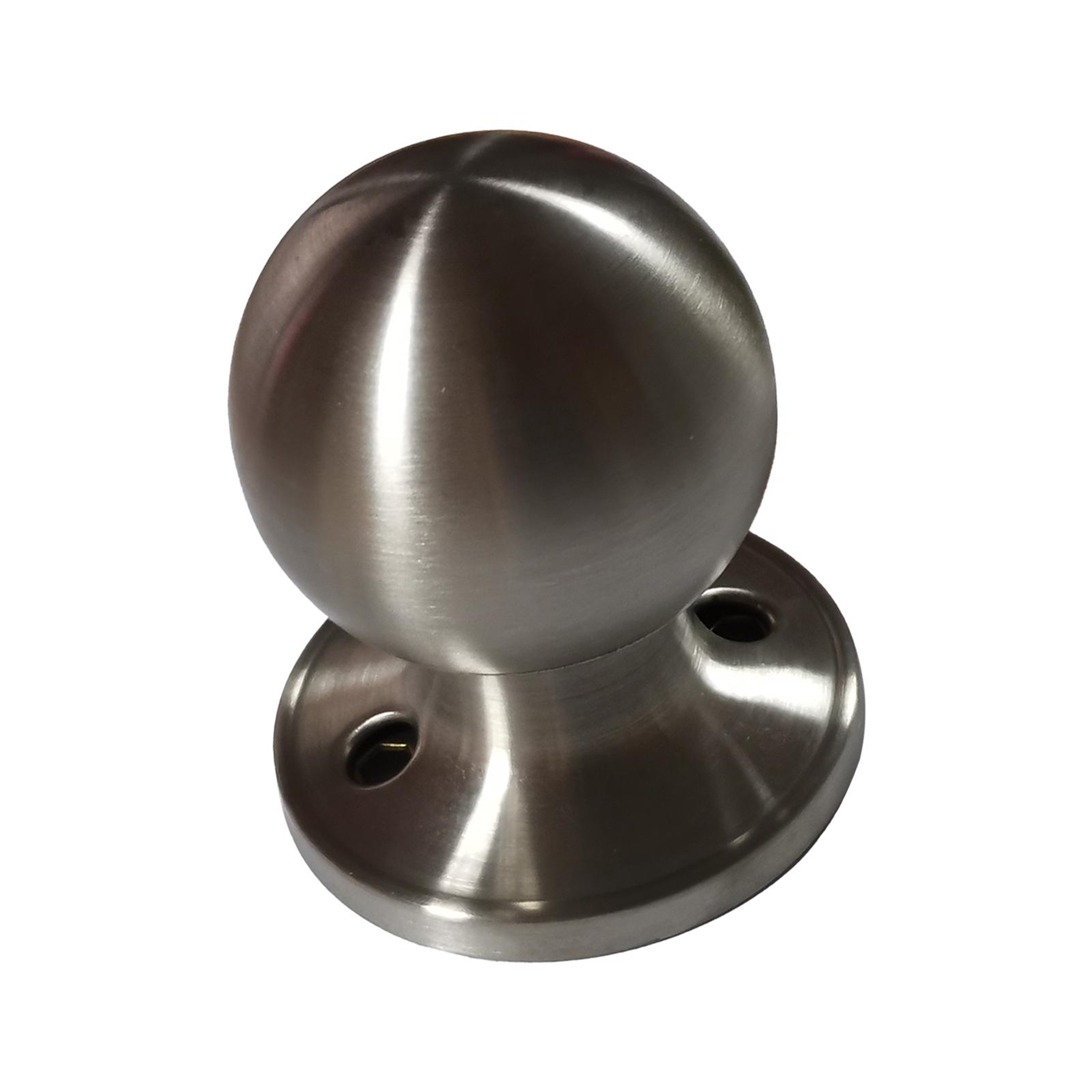 Satin Nickel Privacy Door Knob Stainless Steel Interior Lock Set – view 1