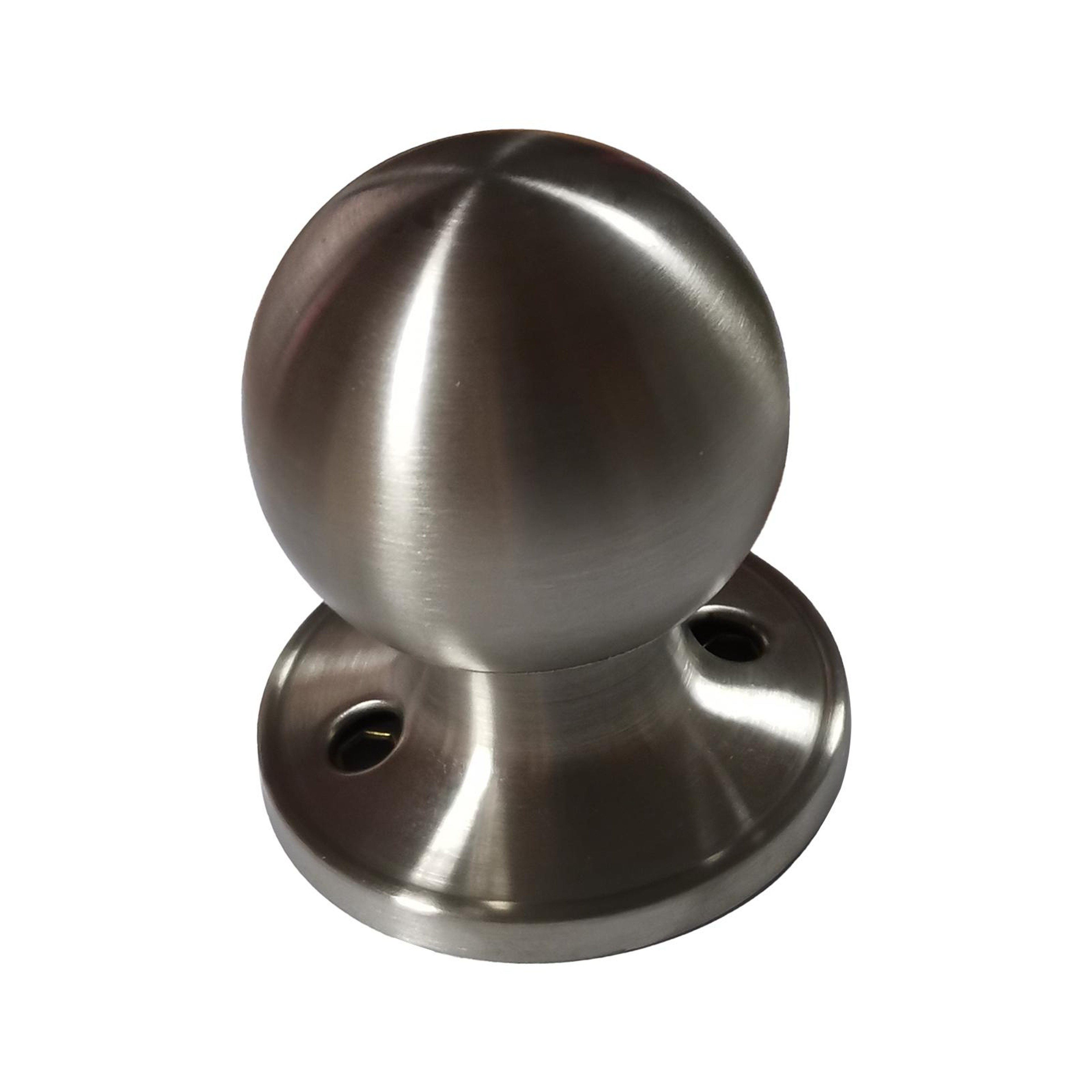 Satin Nickel Privacy Door Knob Stainless Steel Interior Lock Set – view 2