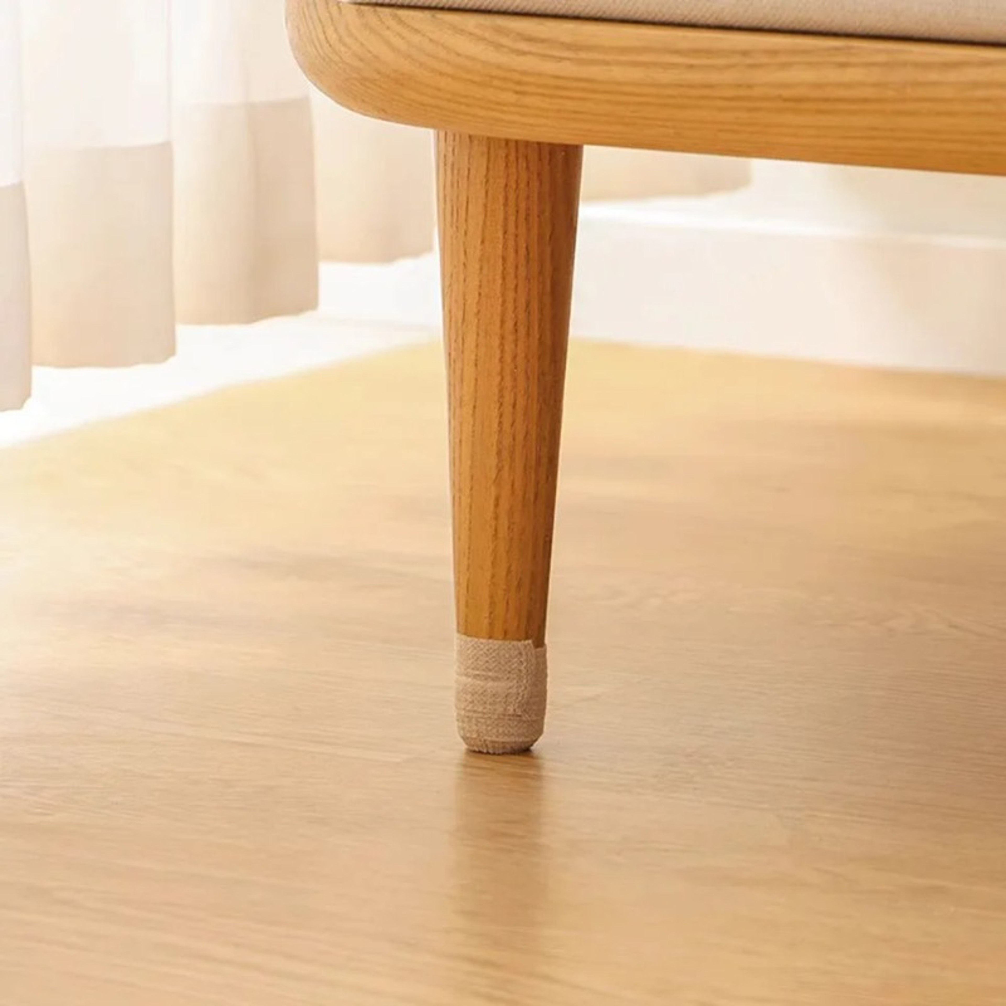Elastic Chair Leg Floor Protectors With Anti Slip Grip For Quiet Scratch Free Floors 2