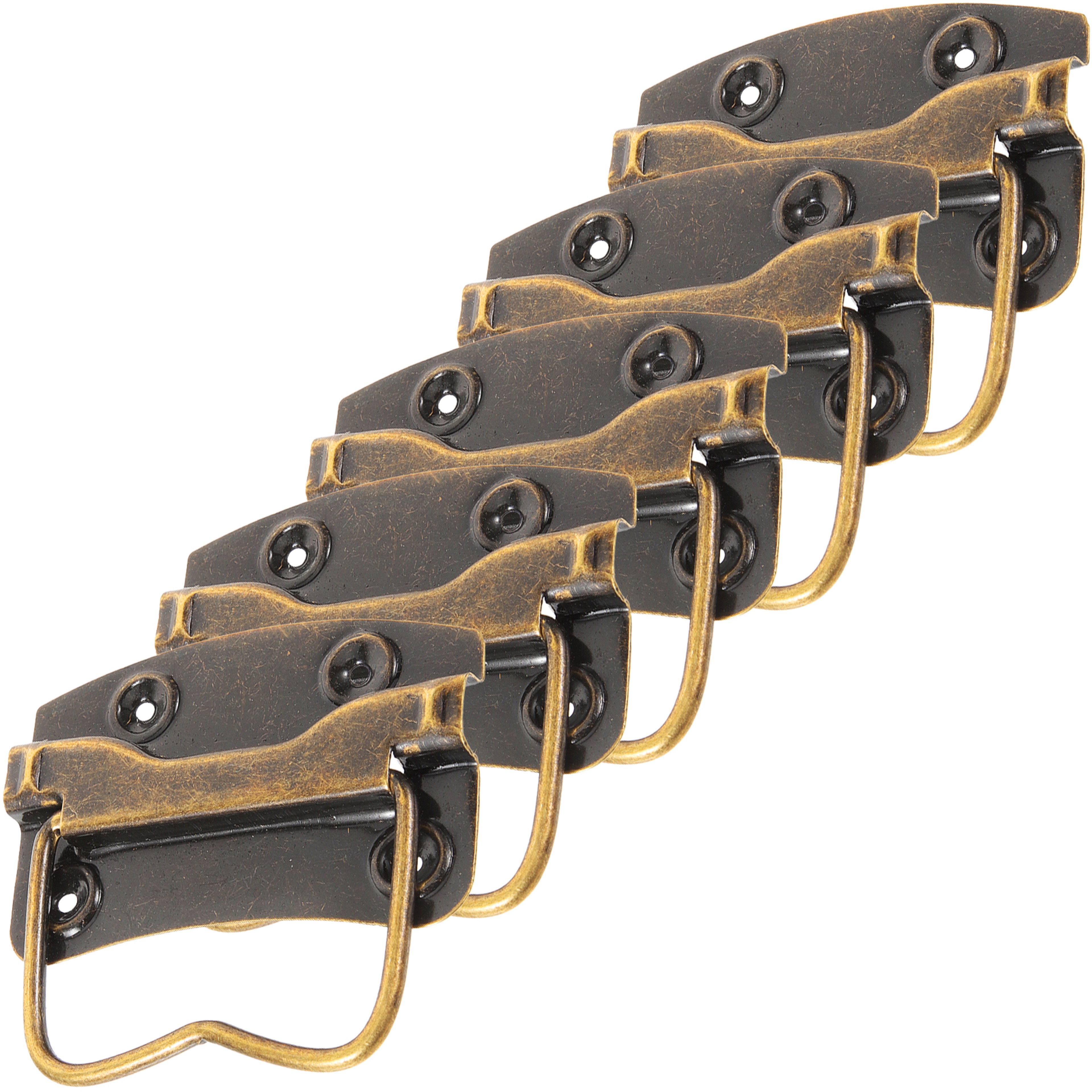 Vintage Iron Box Handles for Wooden Chests Cabinets and Luggage – view 7