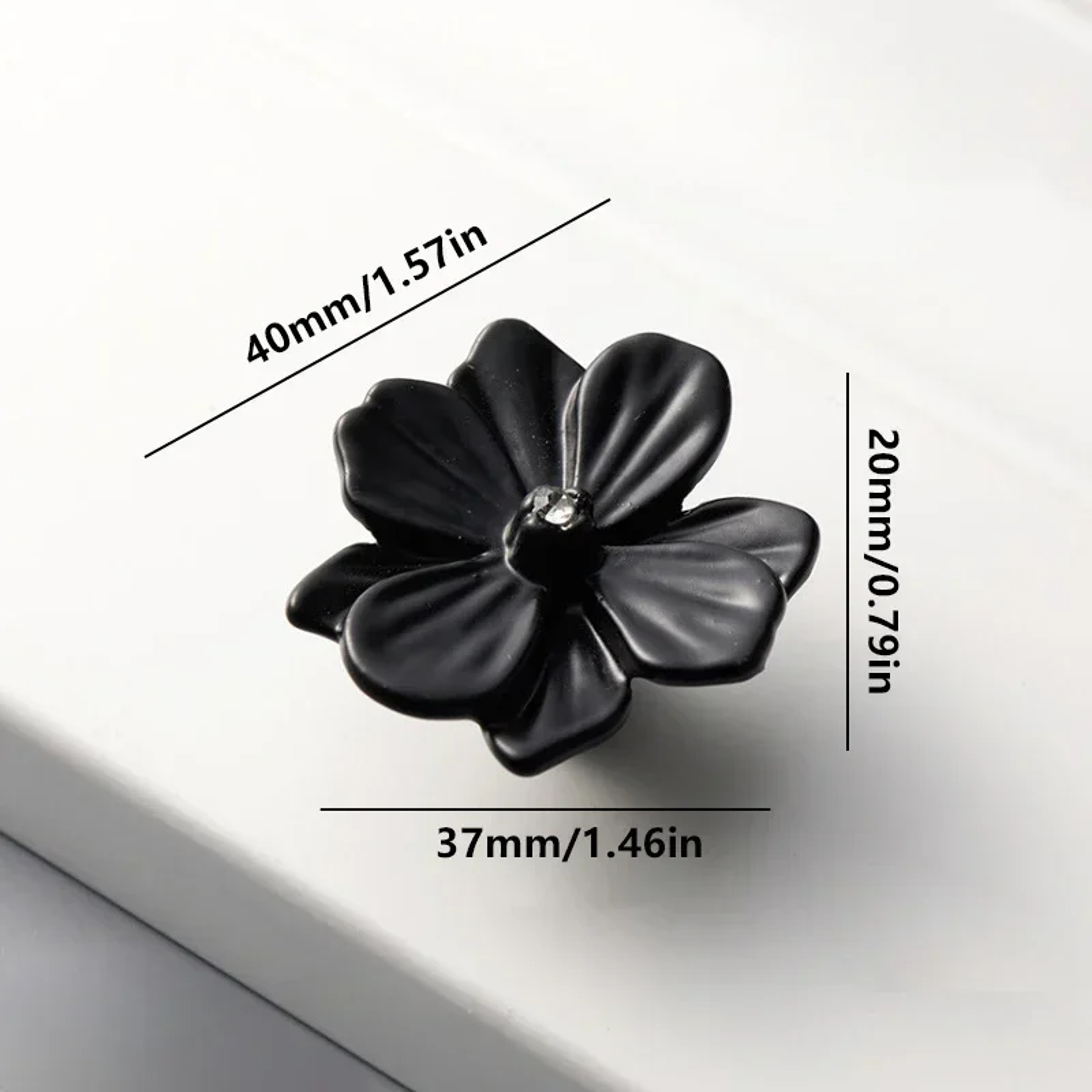 Colorful Flower Kitchen Cabinet Handles Kids Room Wardrobe Knobs 1