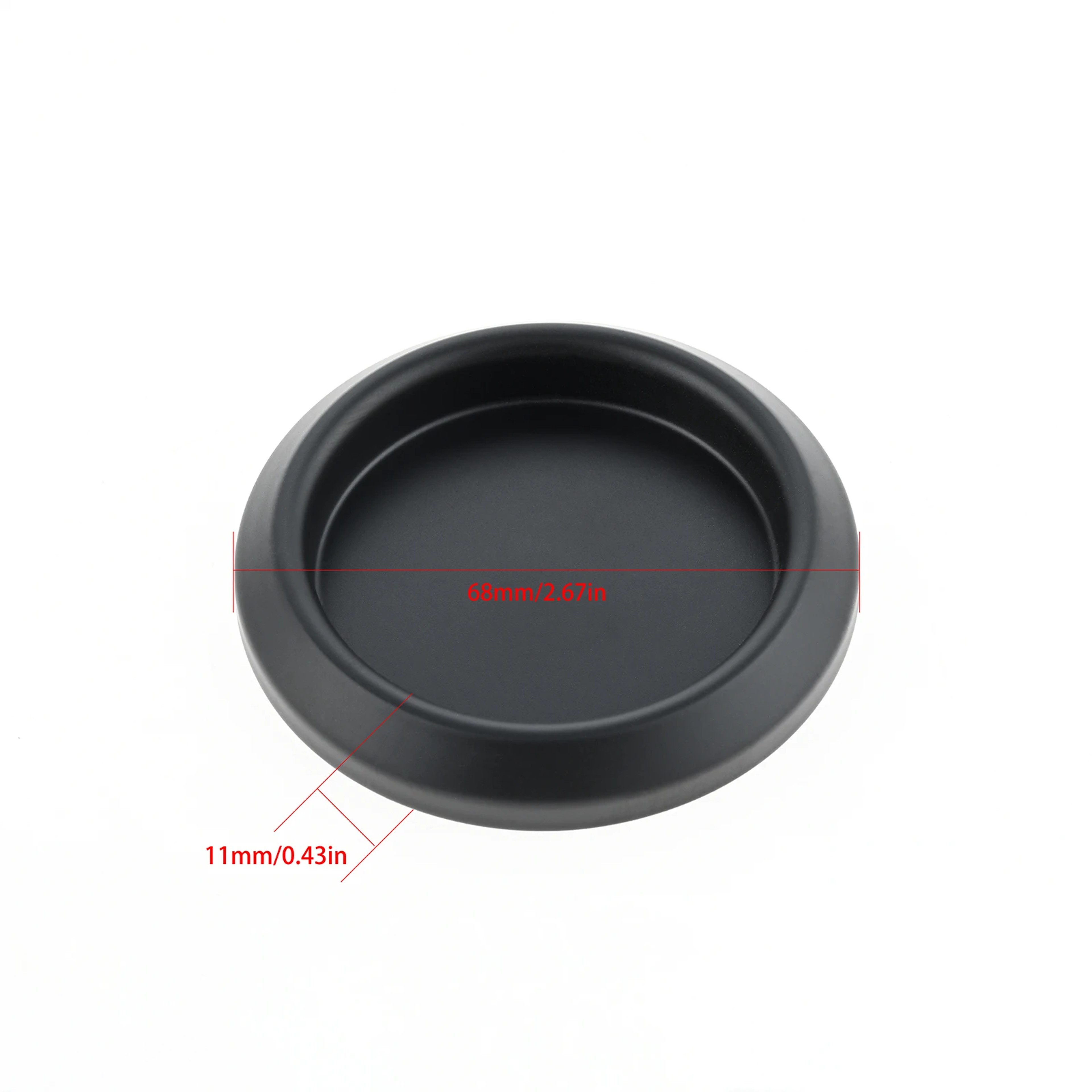Stainless Steel Invisible Sliding Door Handle Round Cabinet Knob for Glass and Bathroom Doors – view 5