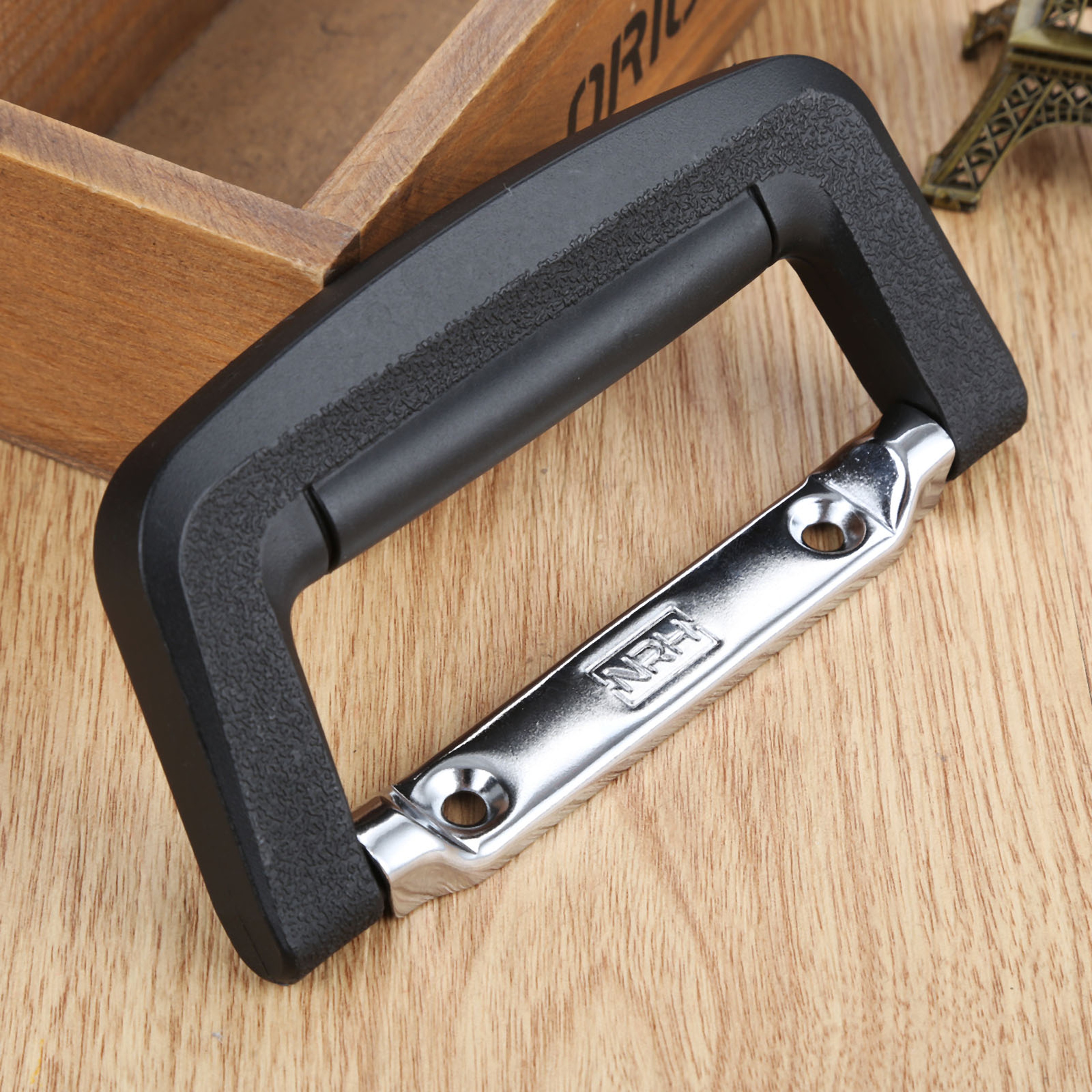Black Antique Case Handle for Luggage Cabinets and Storage Boxes – view 5
