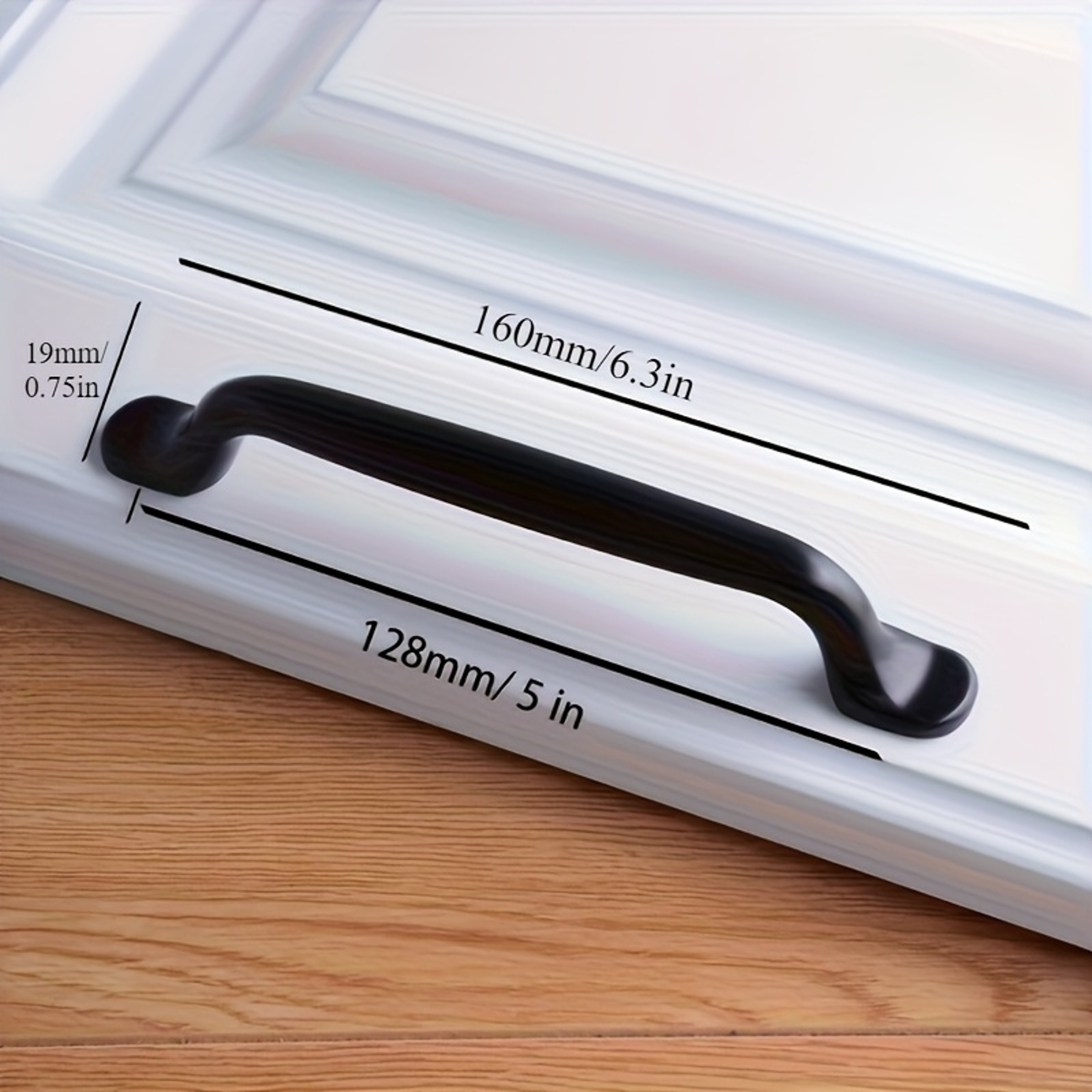Matte Black Cabinet Handles For Drawers Kitchen Cupboards And Furniture 3