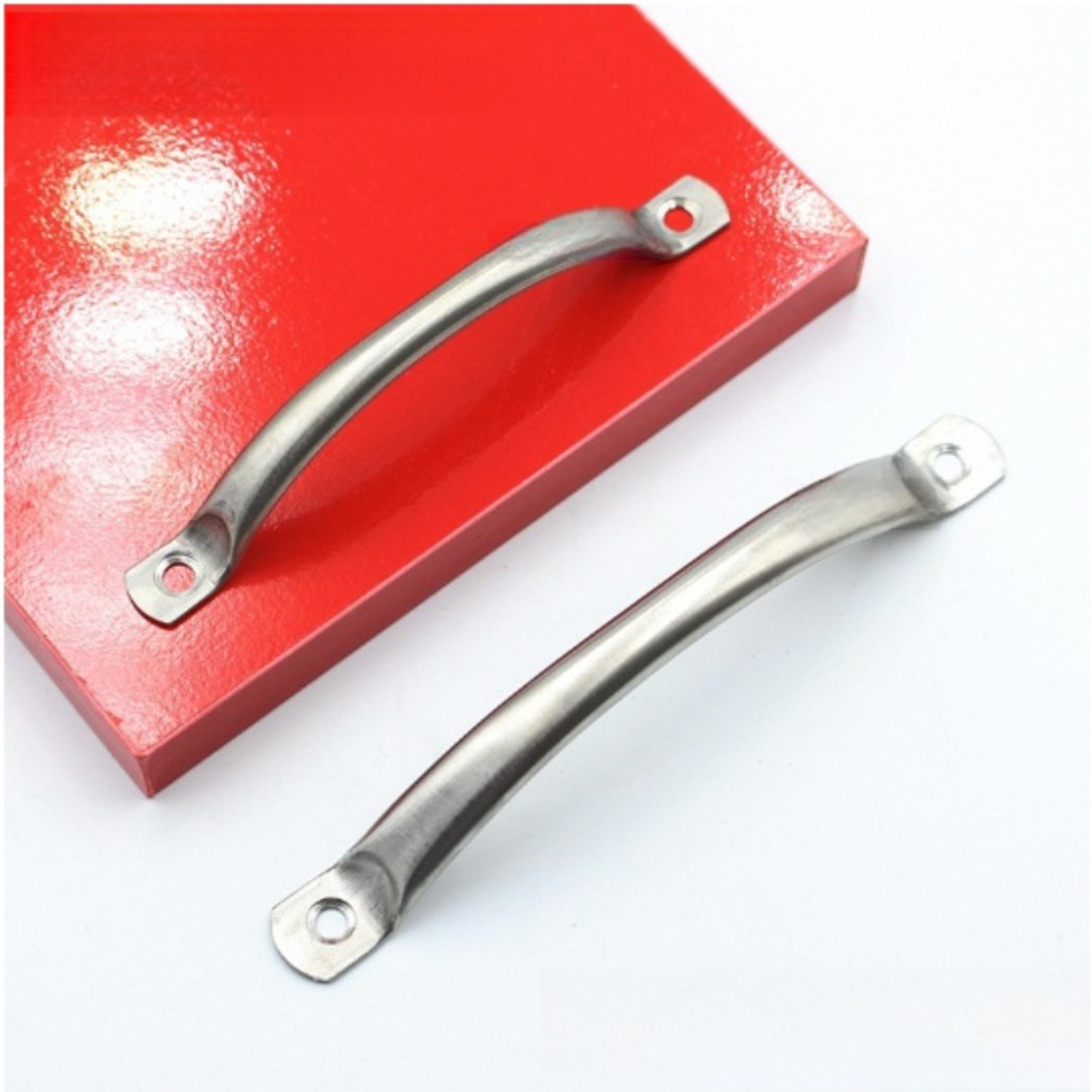 Stainless Steel Cabinet Door Handles Silver Drawer Pulls – view 2