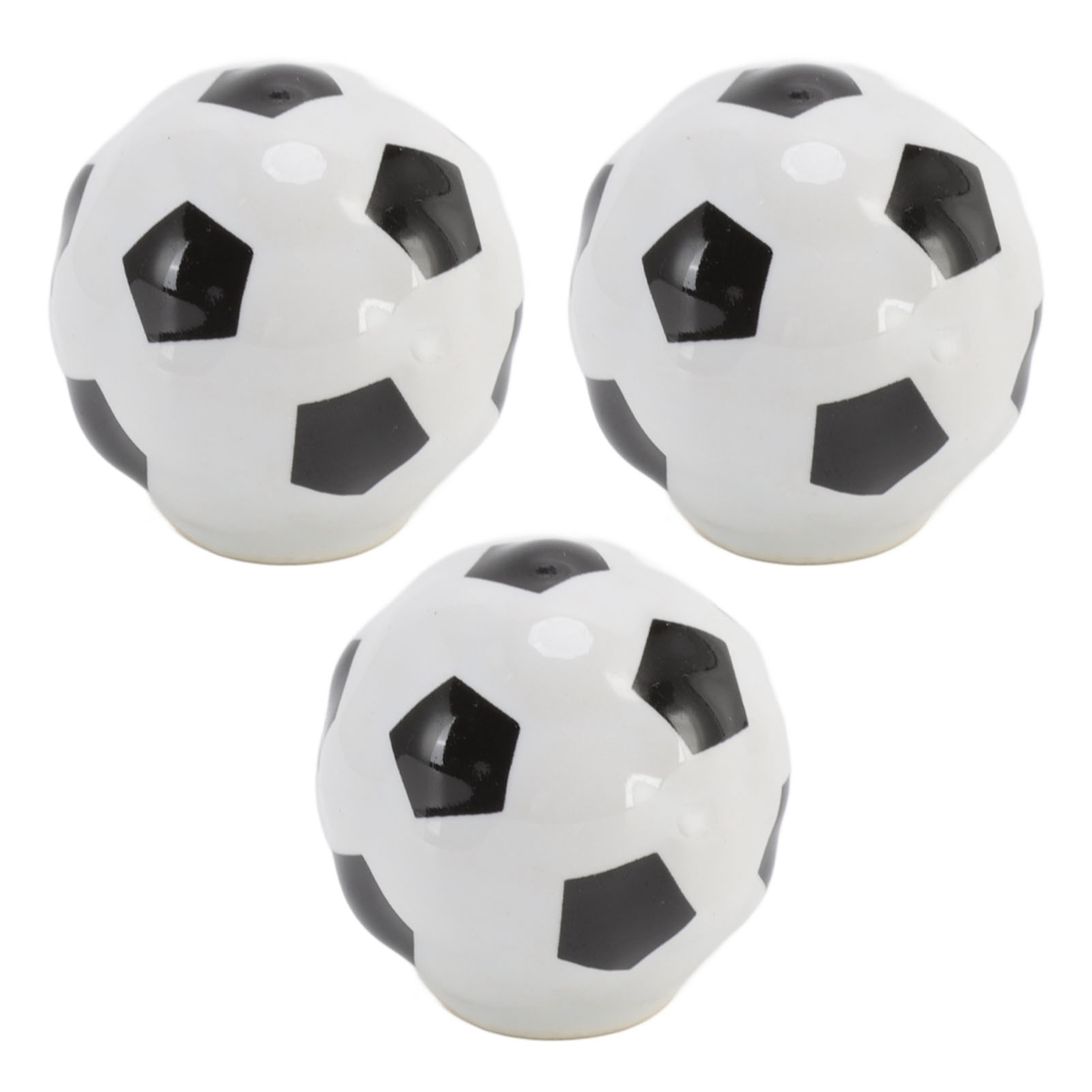 Football Cabinet Knobs Ceramic Sports Drawer Pulls – view 3