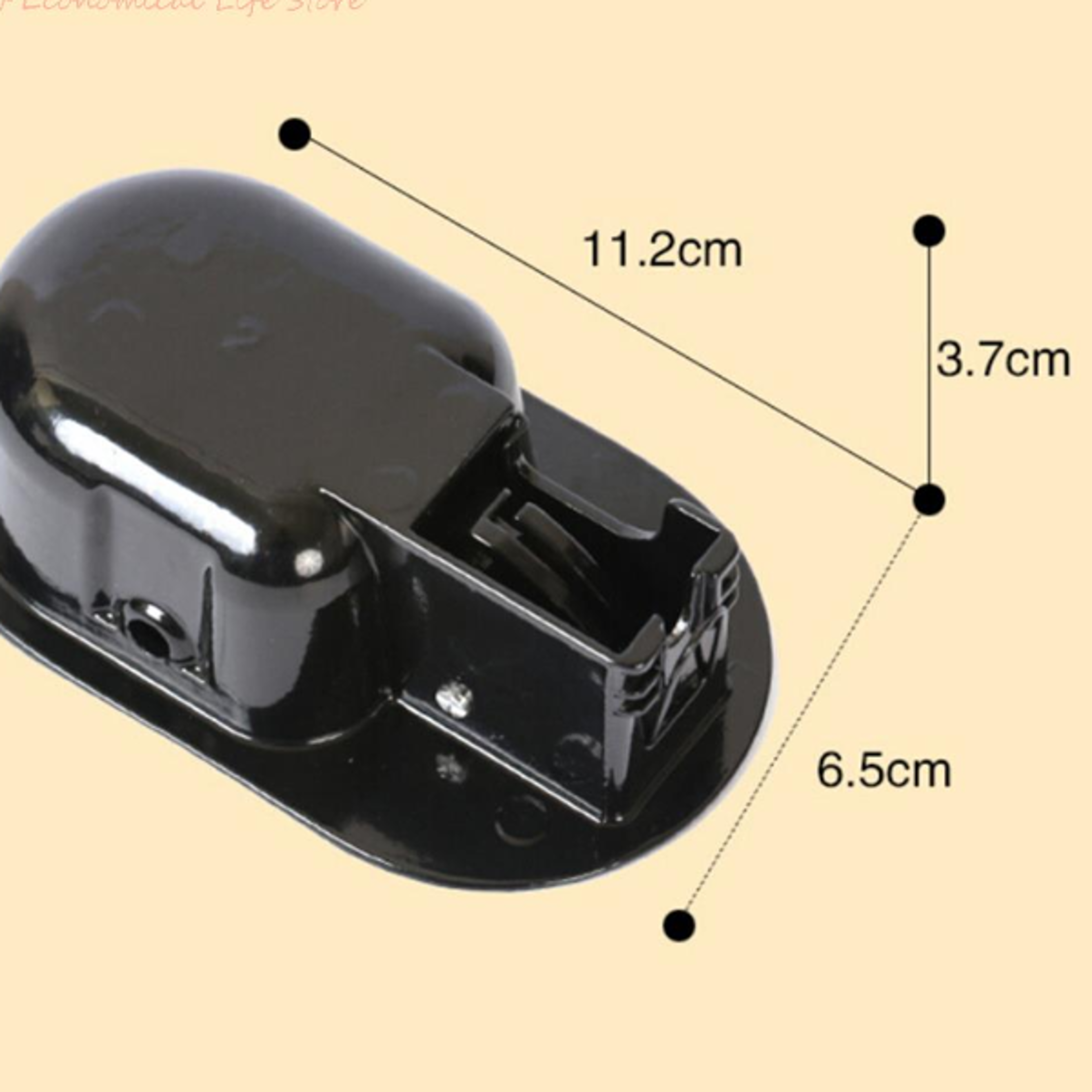 Black Metal Recliner Handle Replacement Couch Release Lever