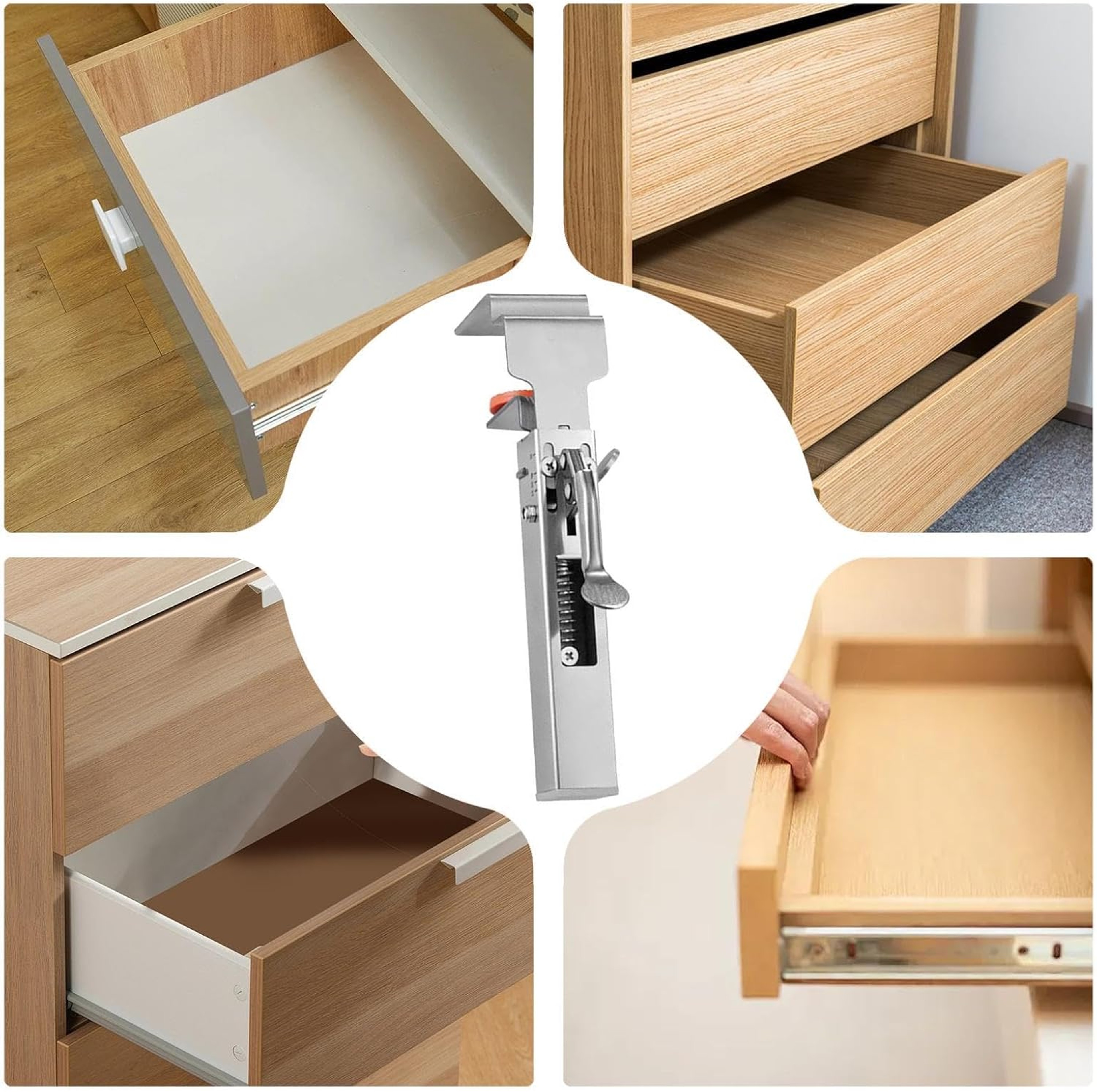 Adjustable Drawer Front Installation Clamp For Cabinet Panel Alignment 5
