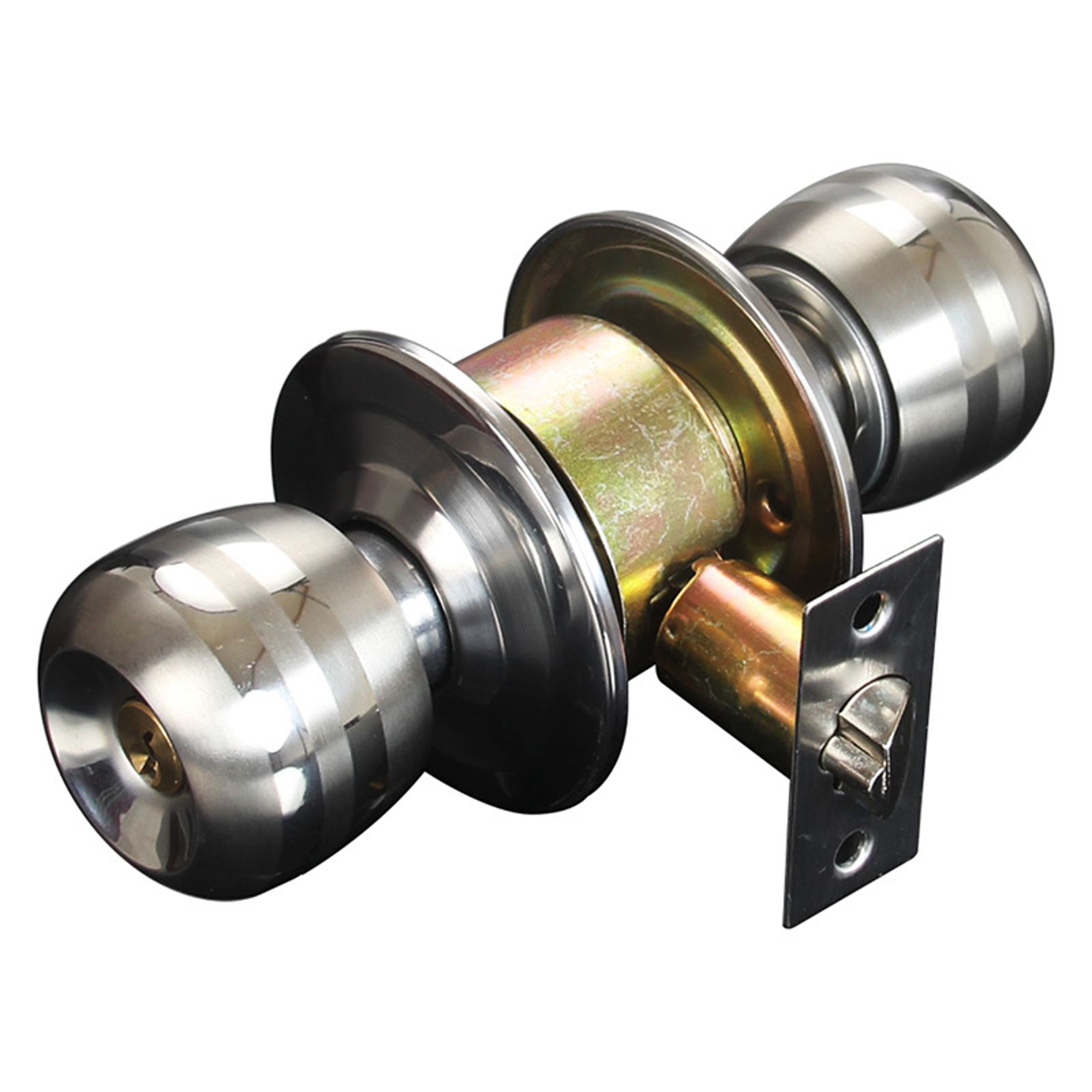 Stainless Steel Bedroom Door Lock with Keys for Interior Doors – view 7