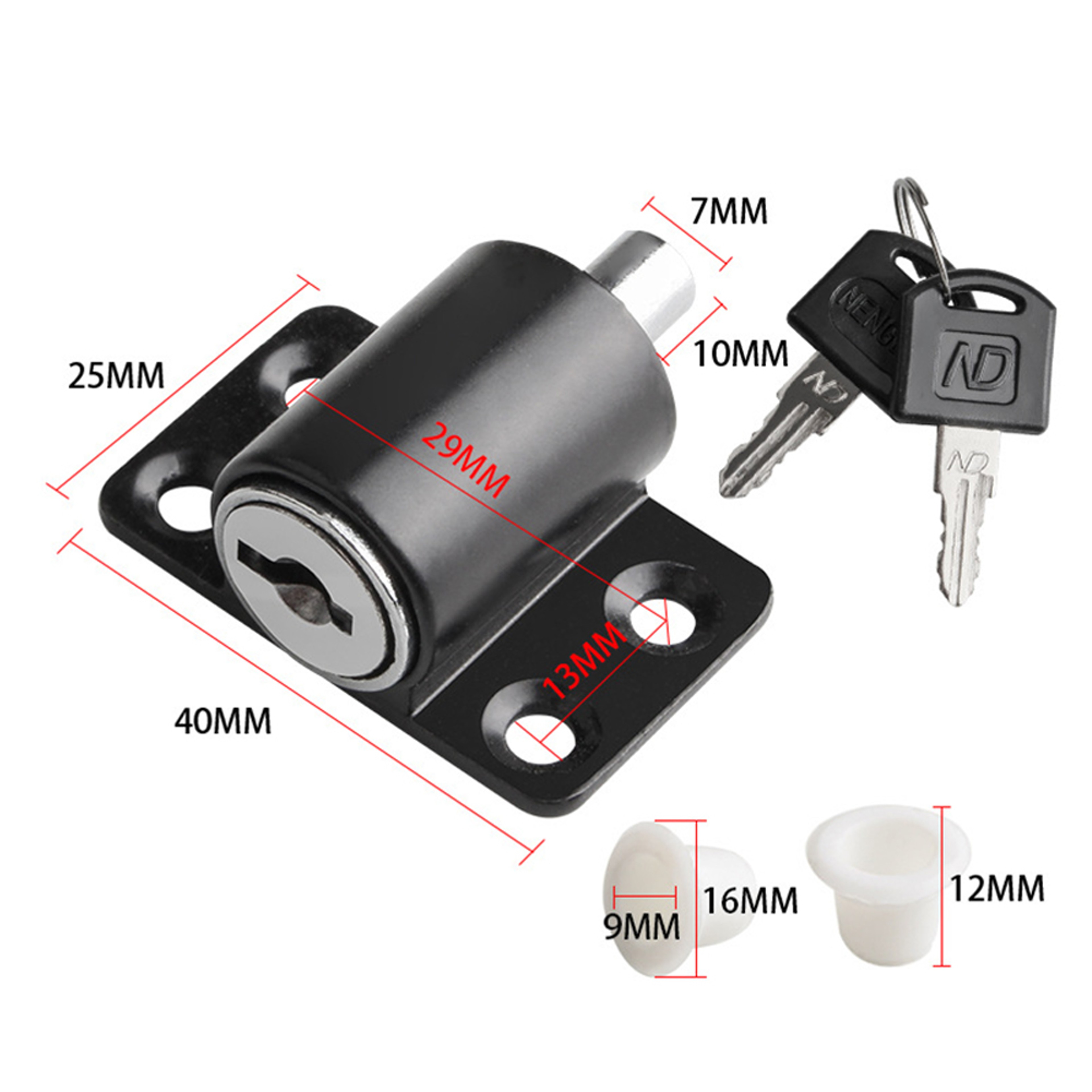 Keyed Sliding Door Window Lock For Child Safety And Home Security 7