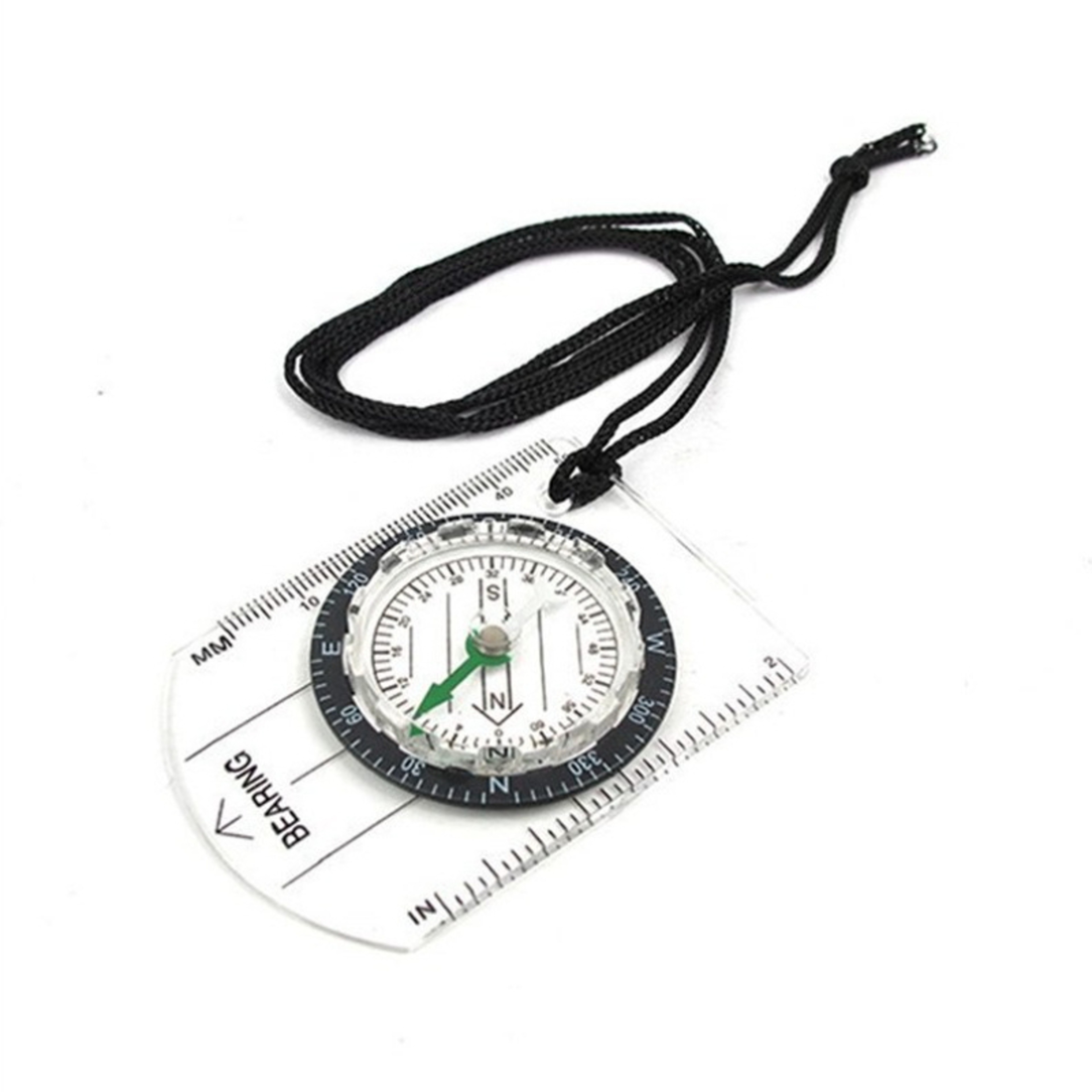 Outdoor Survival Compass with Map Ruler for Hiking – view 2