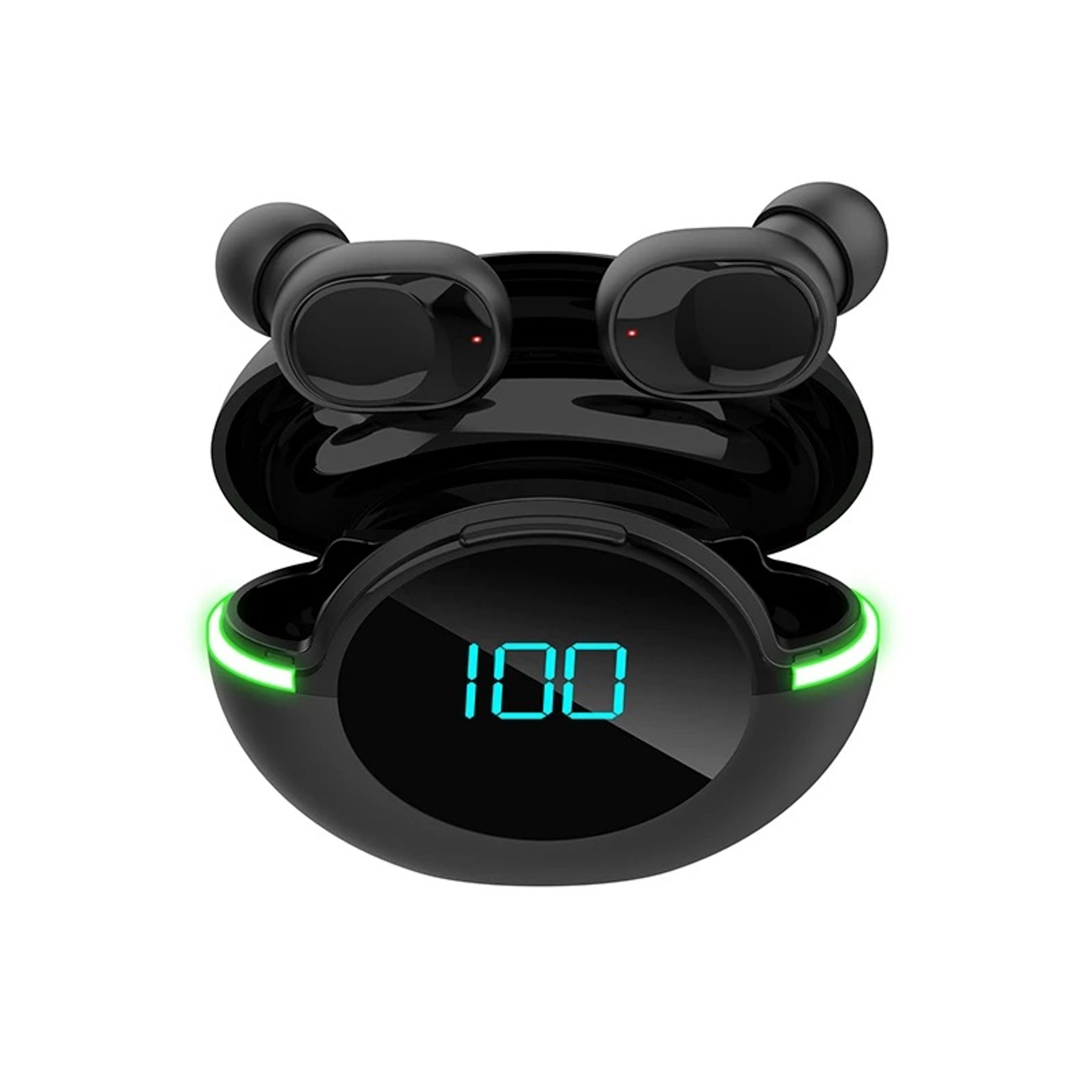 Waterproof Bluetooth Earbuds With LED Display For Sports Gaming 4