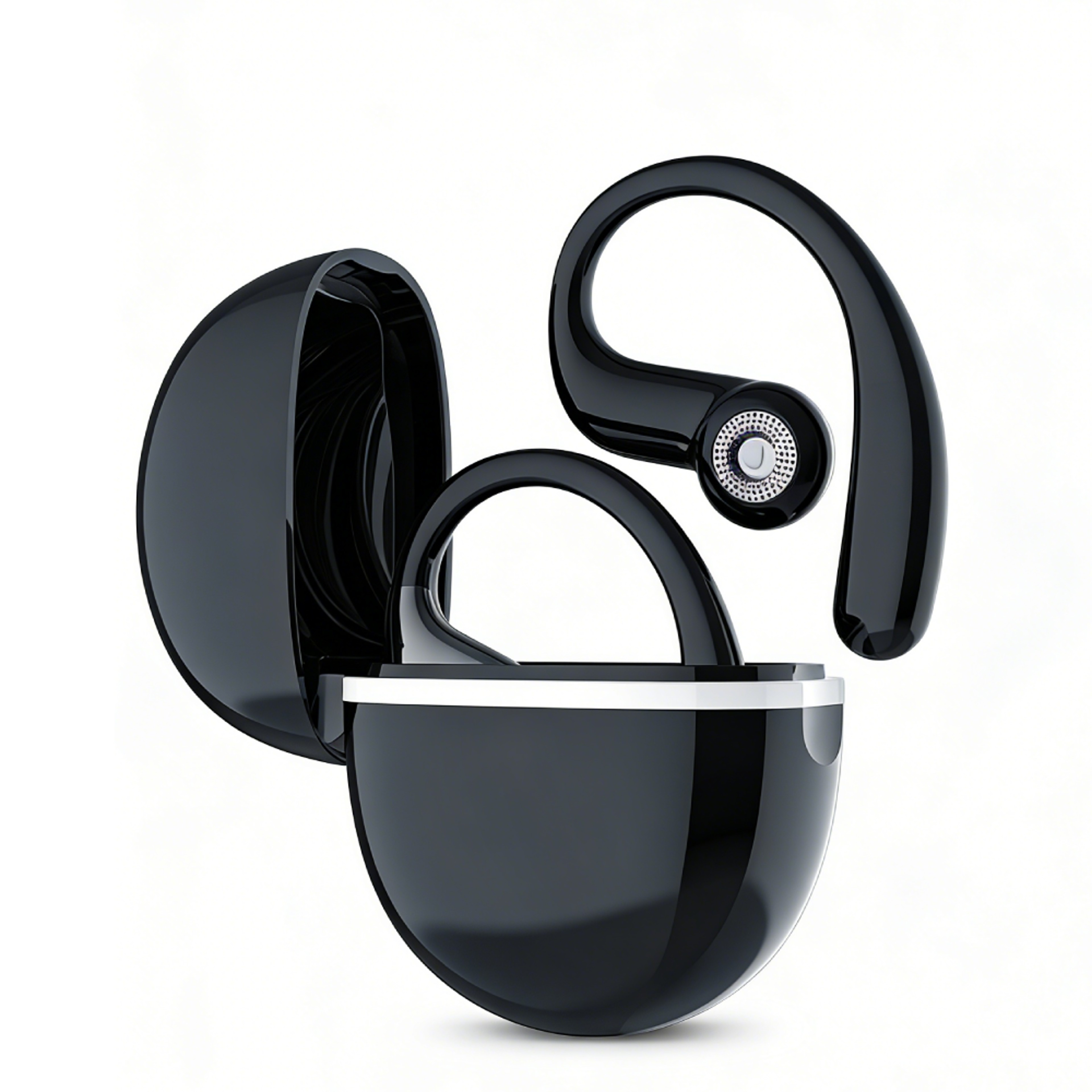 Bluetooth Ear Hook True Wireless Earbuds With Mic 0