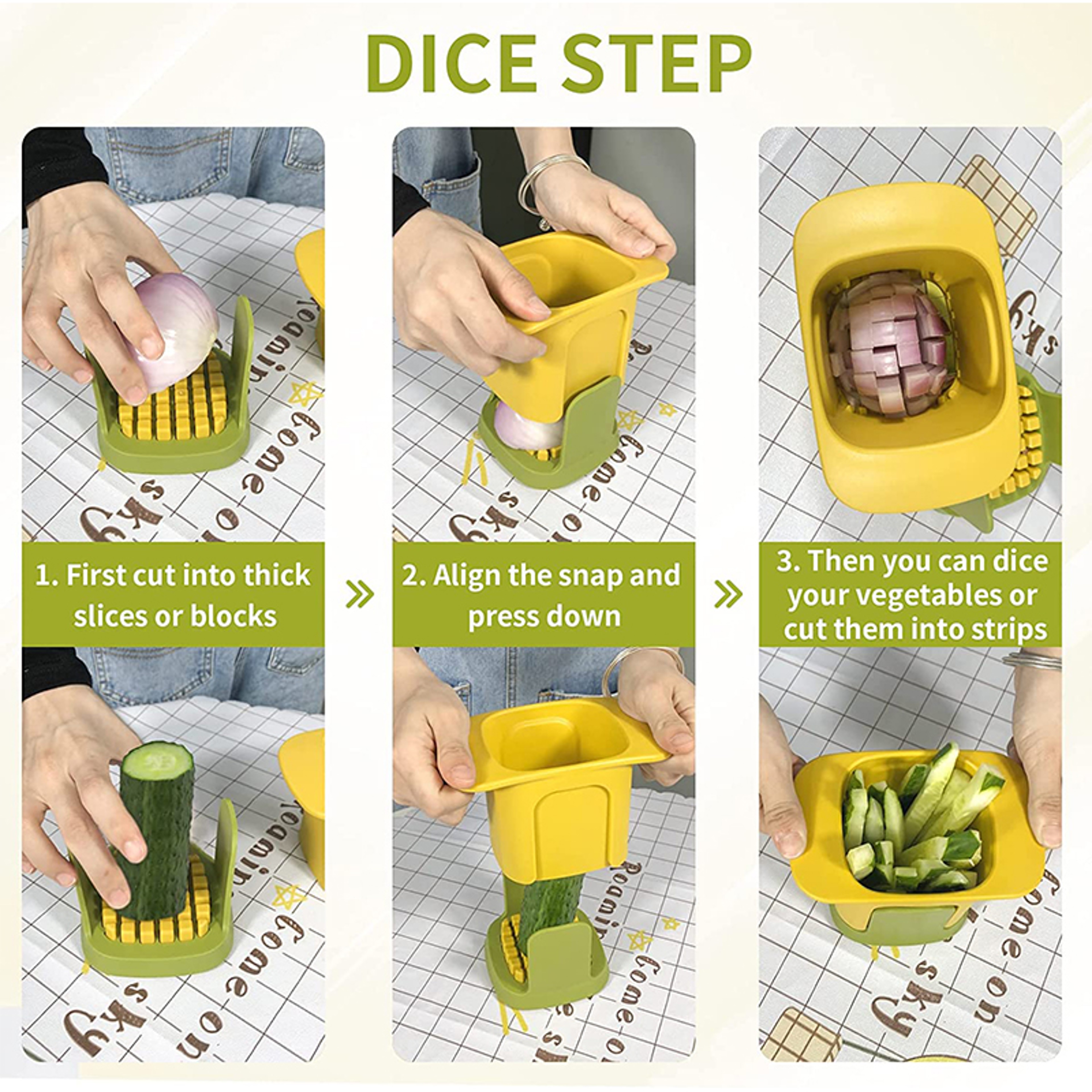 Manual Vegetable Chopper And Potato Slicer 3