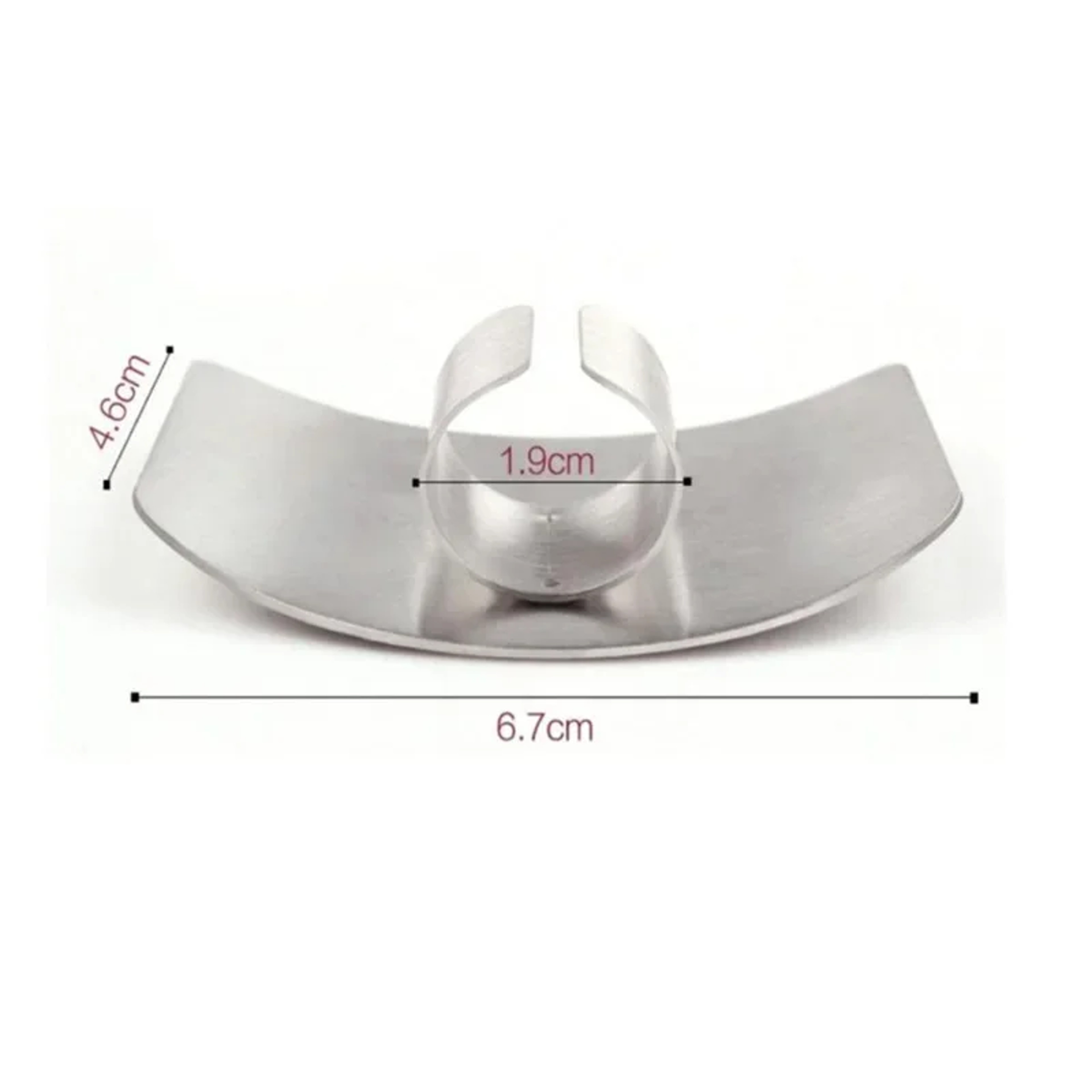 Stainless Steel Finger Guard for Safe Cutting Knife Protector Kitchen Tool – view 4