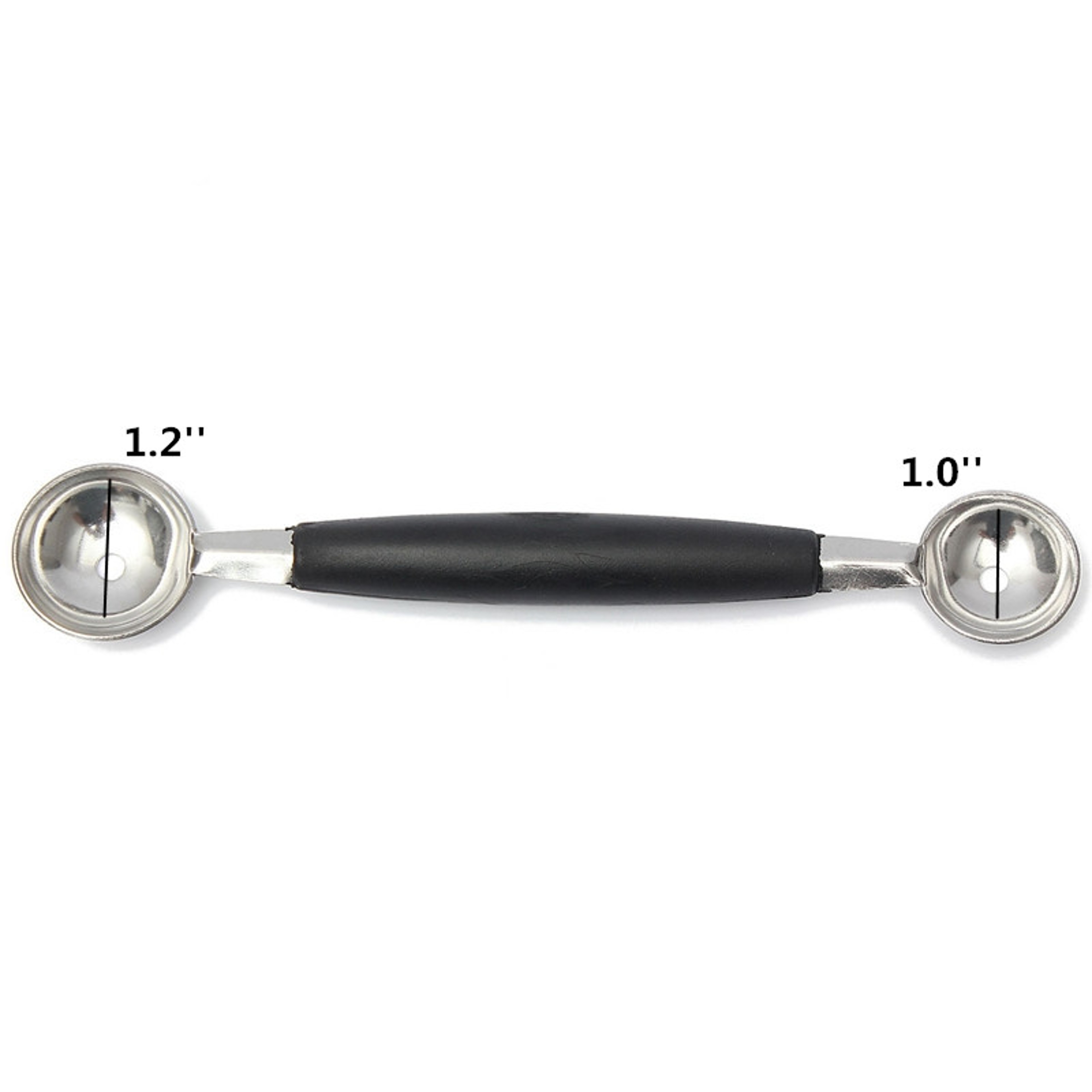 Stainless Steel Double Ended Melon Baller & Ice Cream Scoop Fruit Carving Tool – view 4