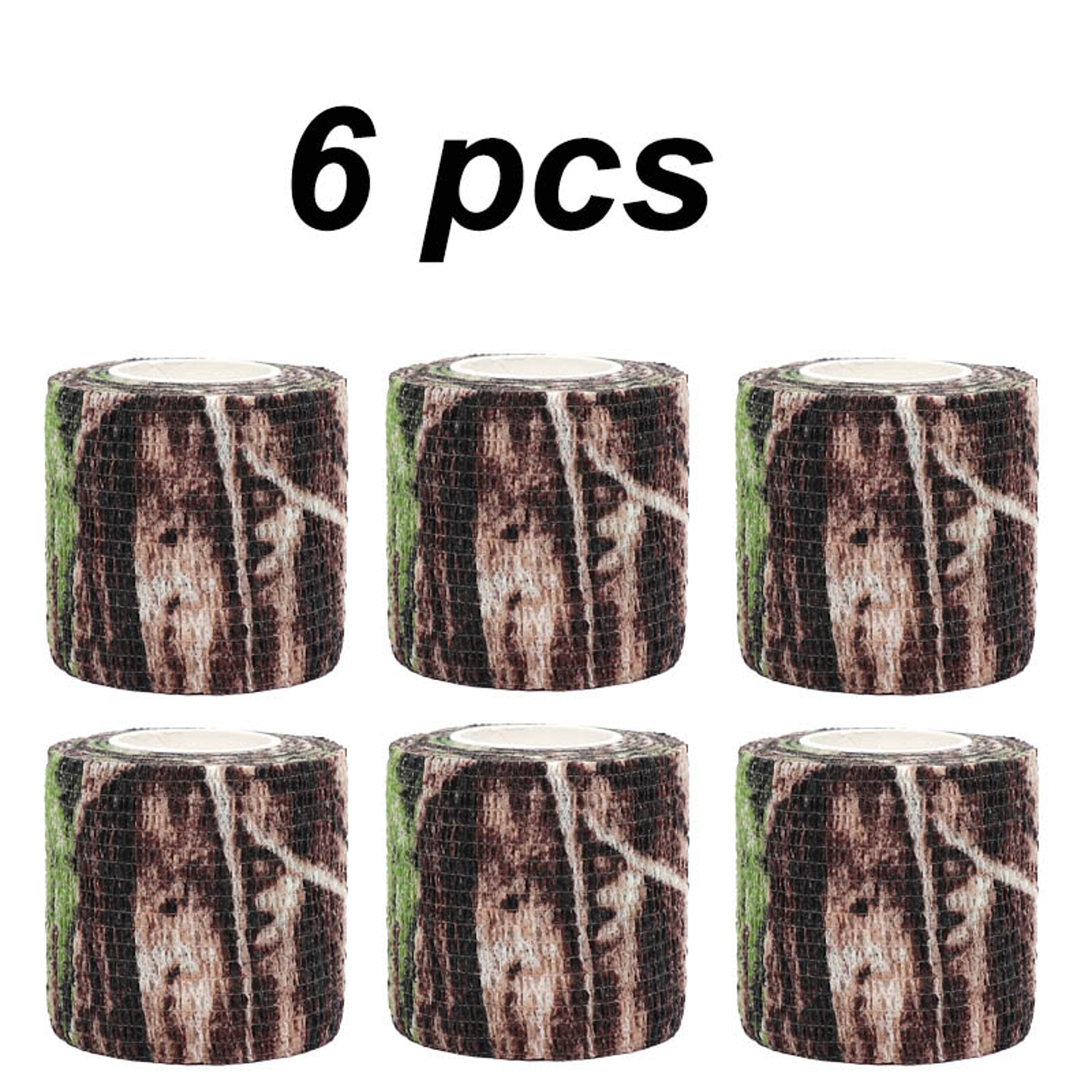 Camouflage Self Adhesive Elastic Bandage Finger Joint  Knee Support Tape 4