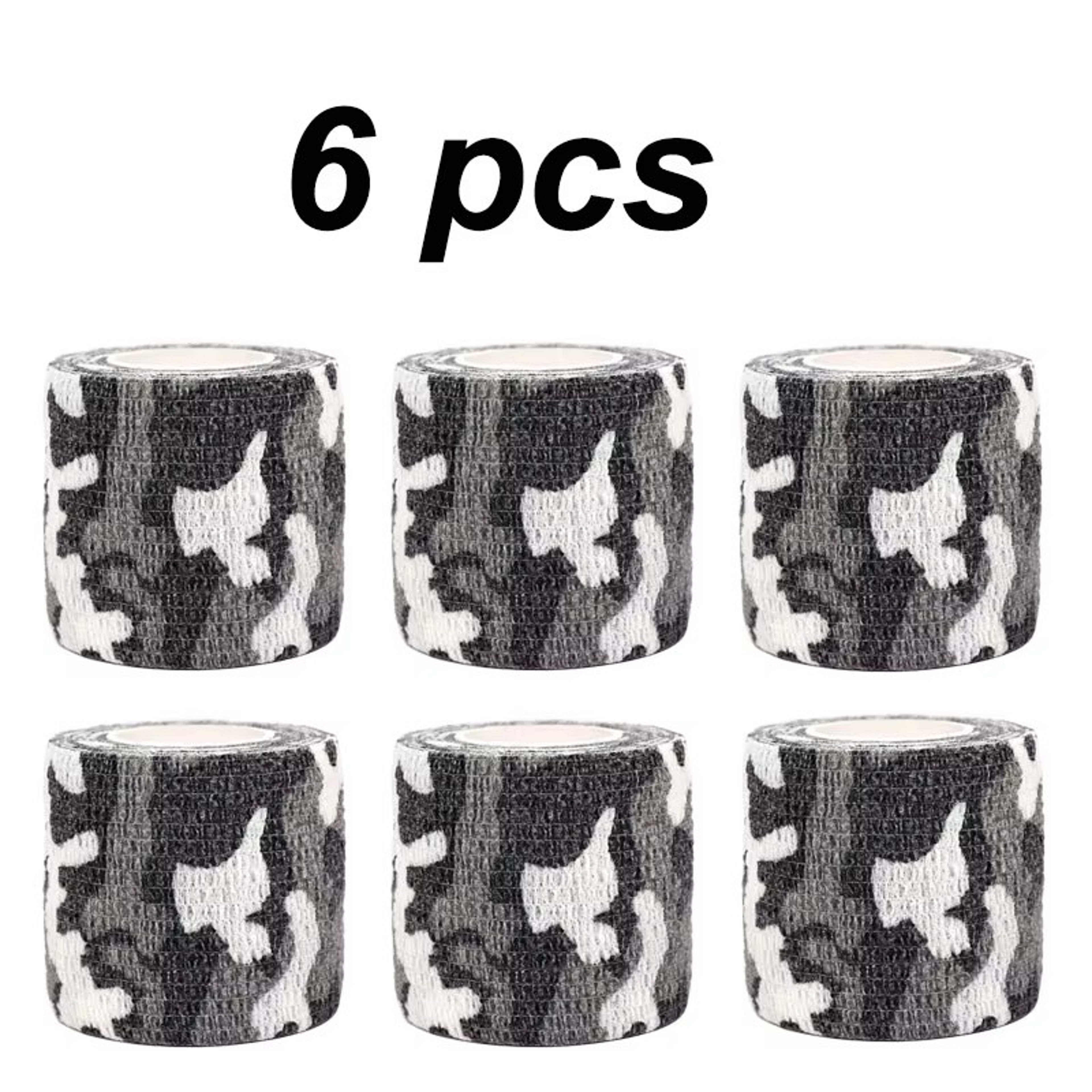 Camouflage Self Adhesive Elastic Bandage Finger Joint  Knee Support Tape 5