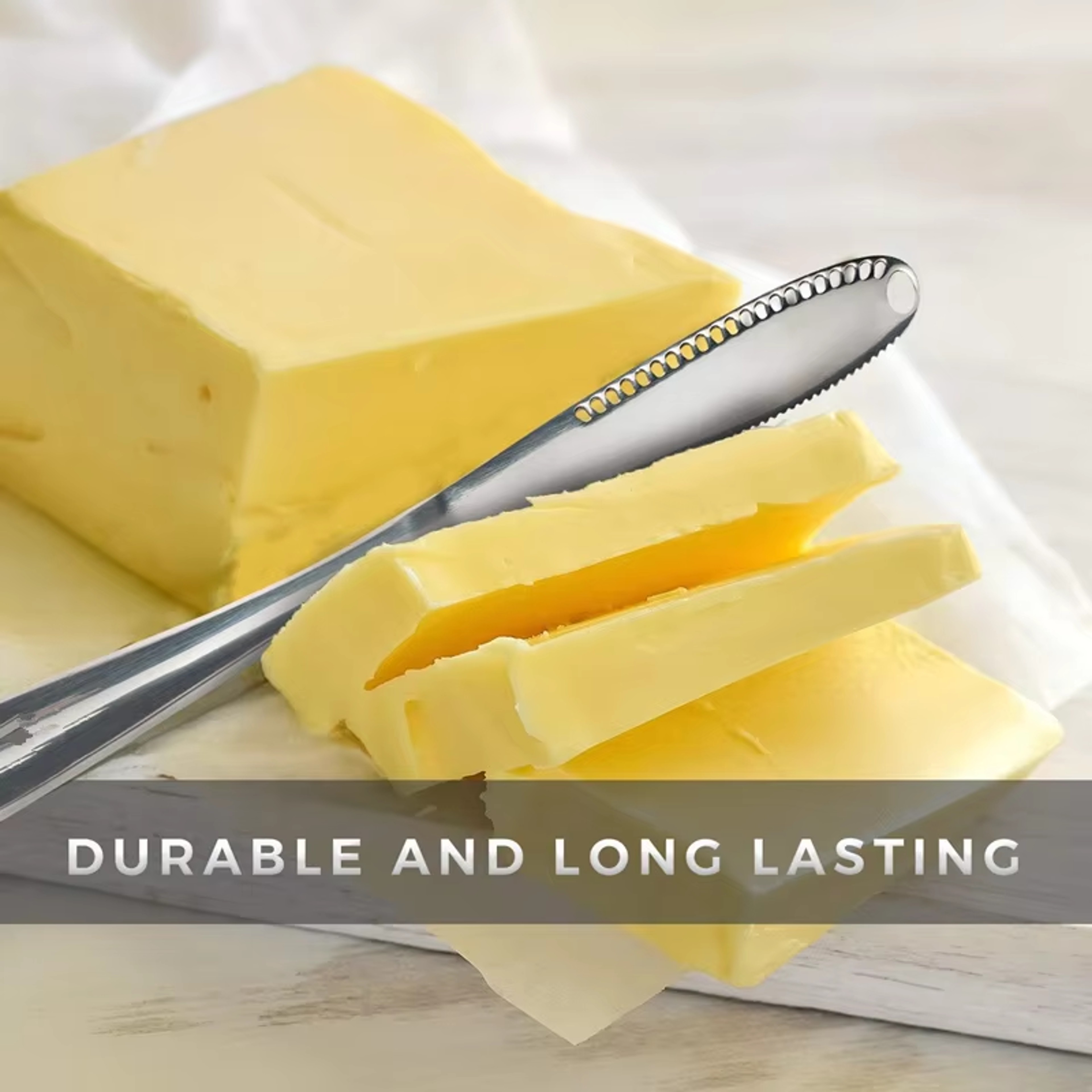 Stainless Steel Butter Spreader Knife For Cold Butter Cheese And Jam 5