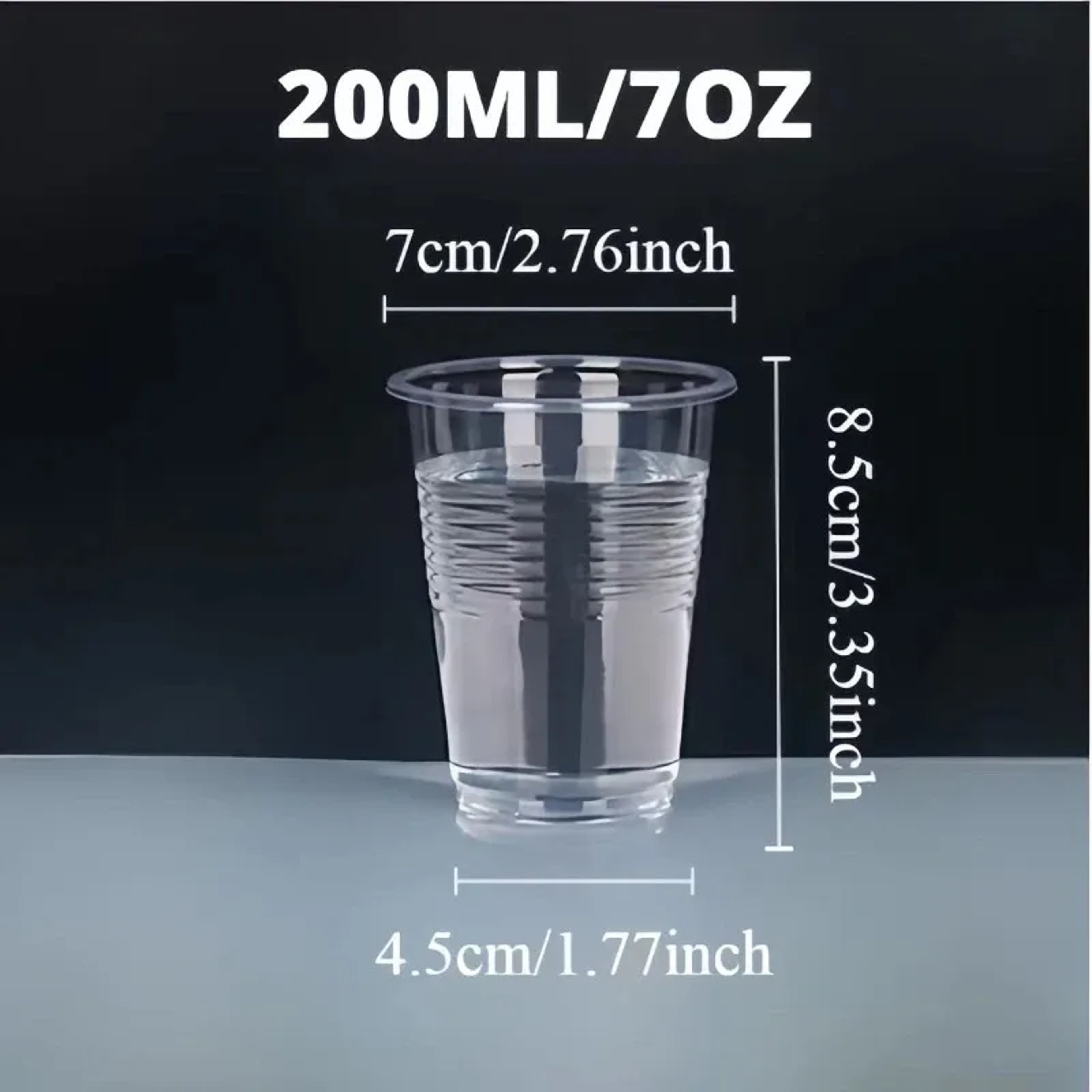Clear Disposable Plastic Cups For Parties Juice Iced Coffee And Milk Tea 7