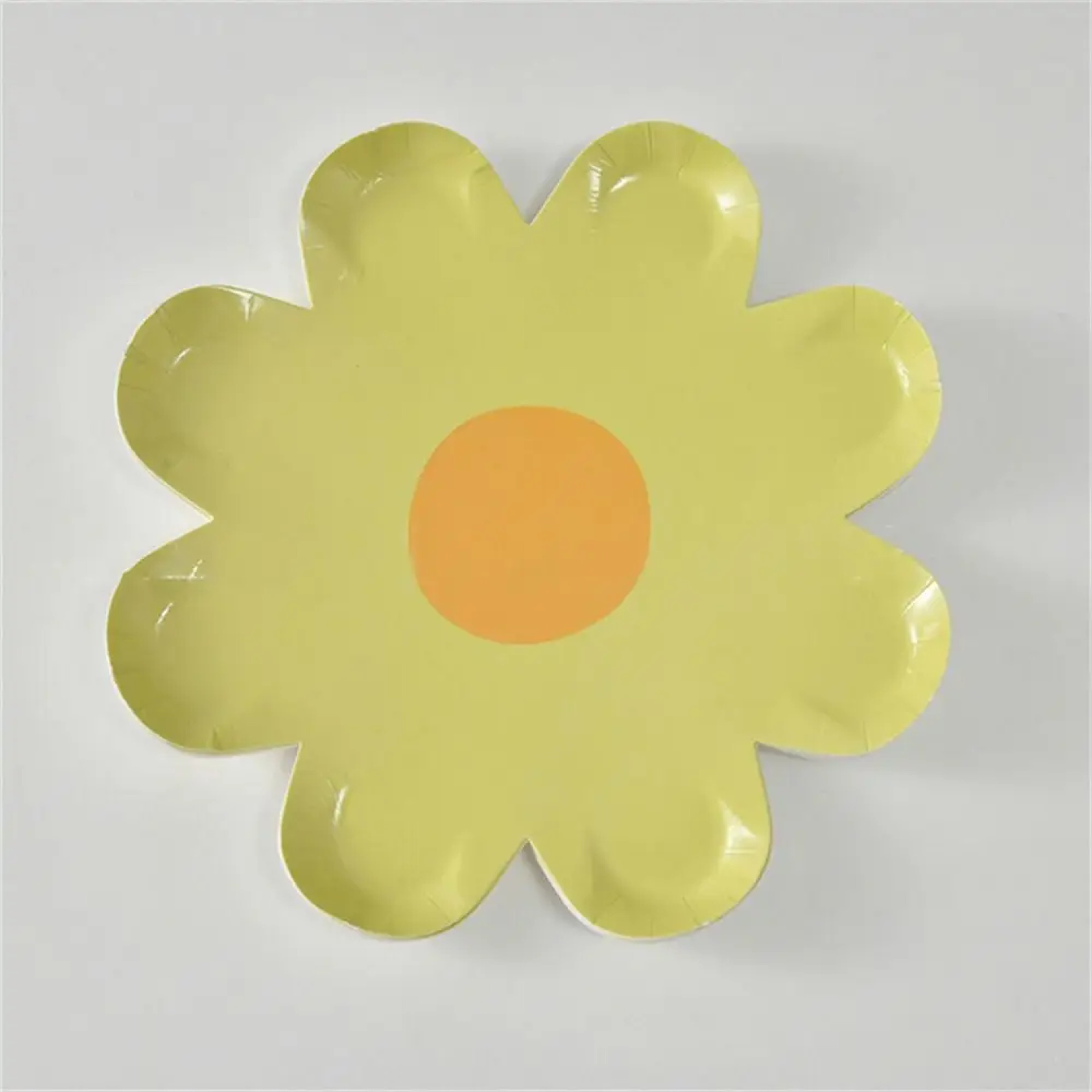 Charming Daisy Floral Disposable Paper Plates For Party Picnic  Birthday Tableware 10