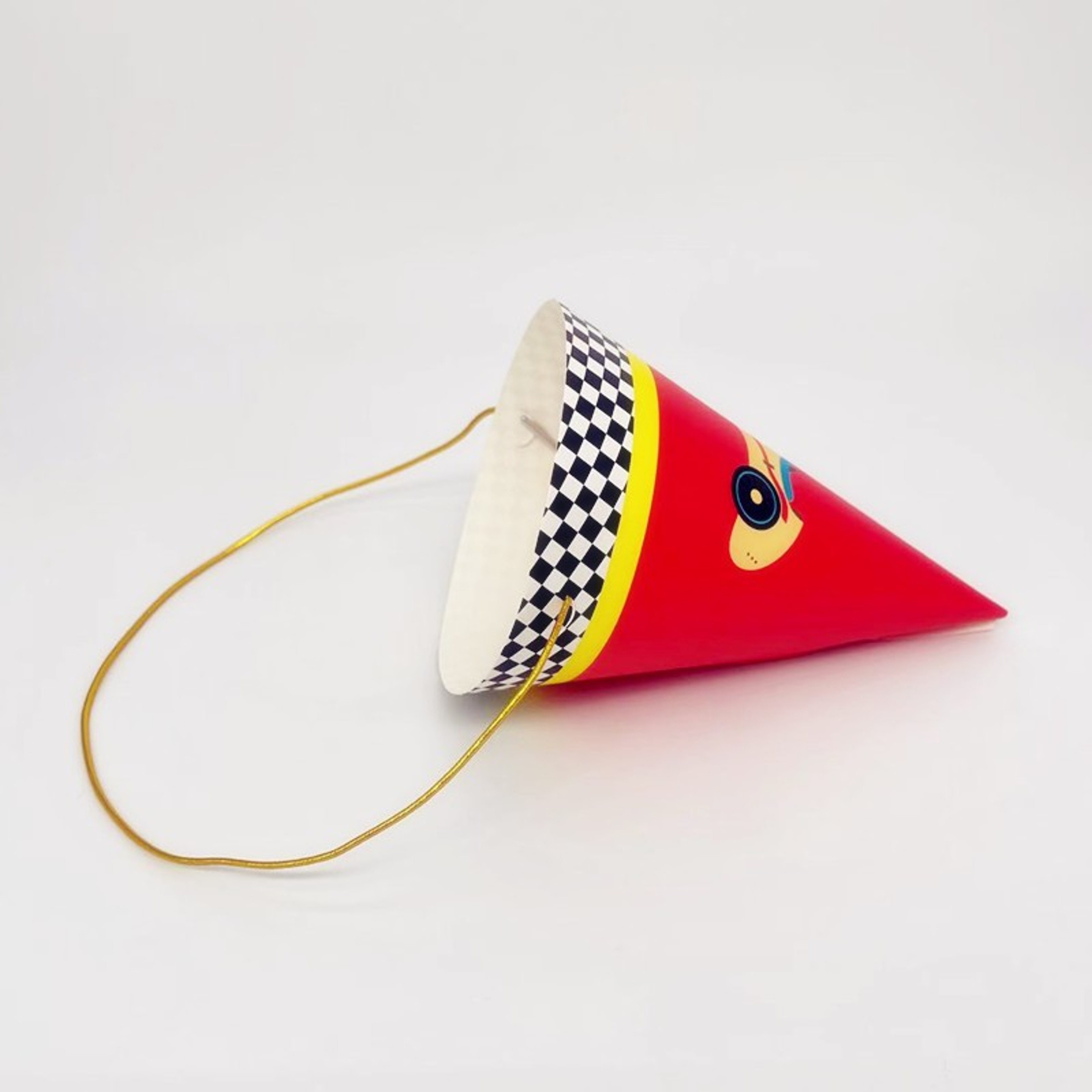 Racing Car Paper Hats for Kids Birthday Party Decorations – view 4