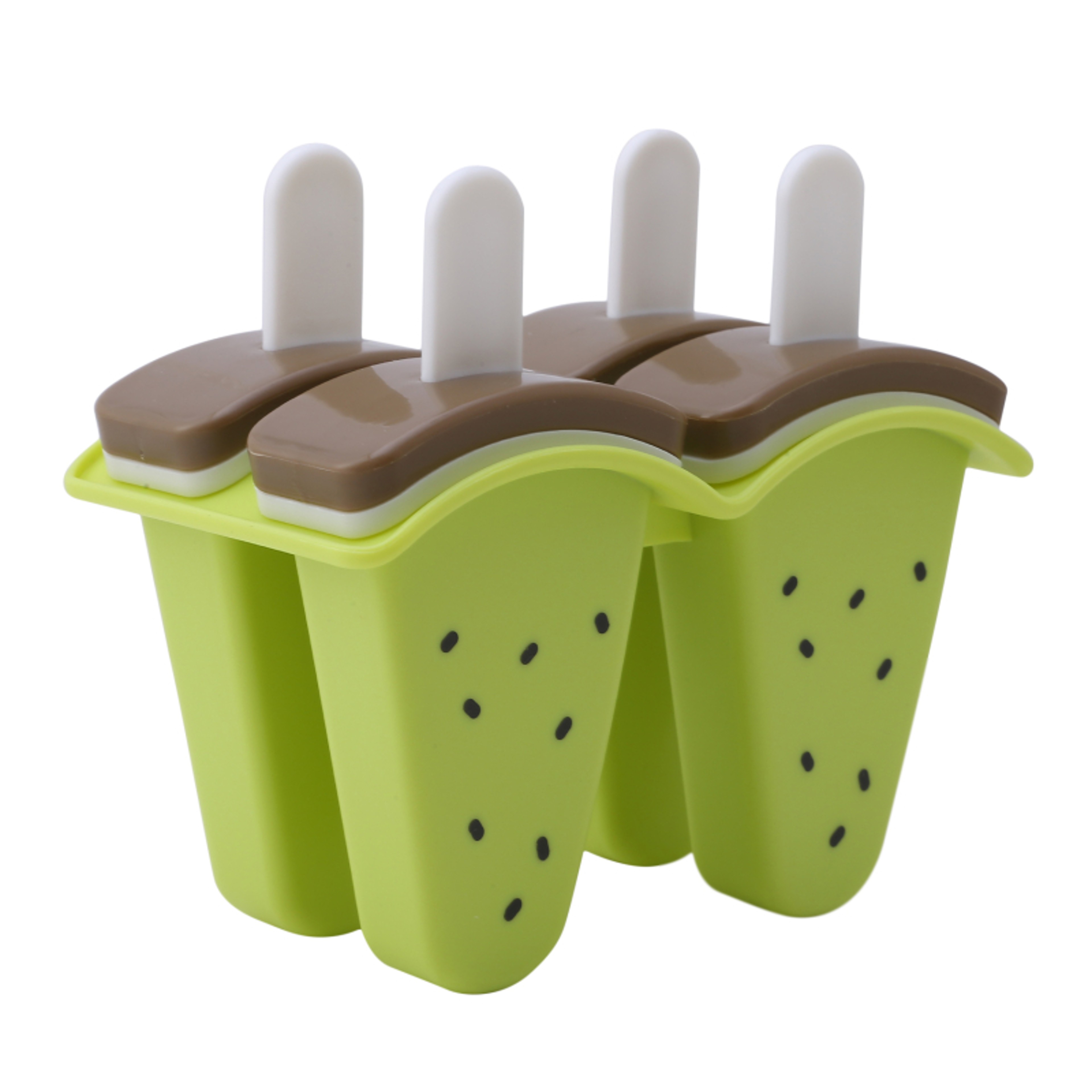 Watermelon Ice Pop Mold Set With Lid For Kitchen Frozen Treats 7