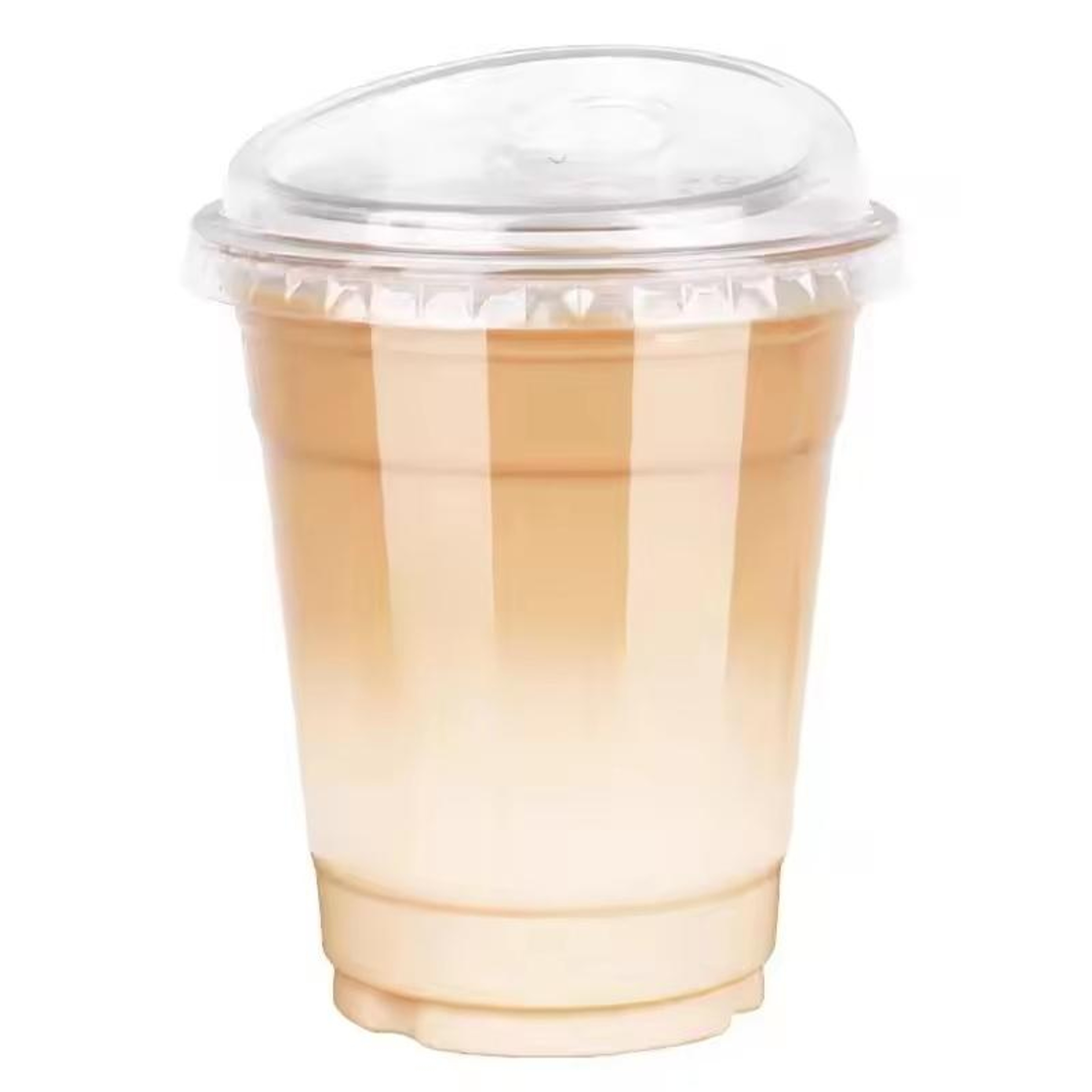 Disposable Cups For Iced Coffee Bubble Tea  Leak Proof Cold Drinks 0