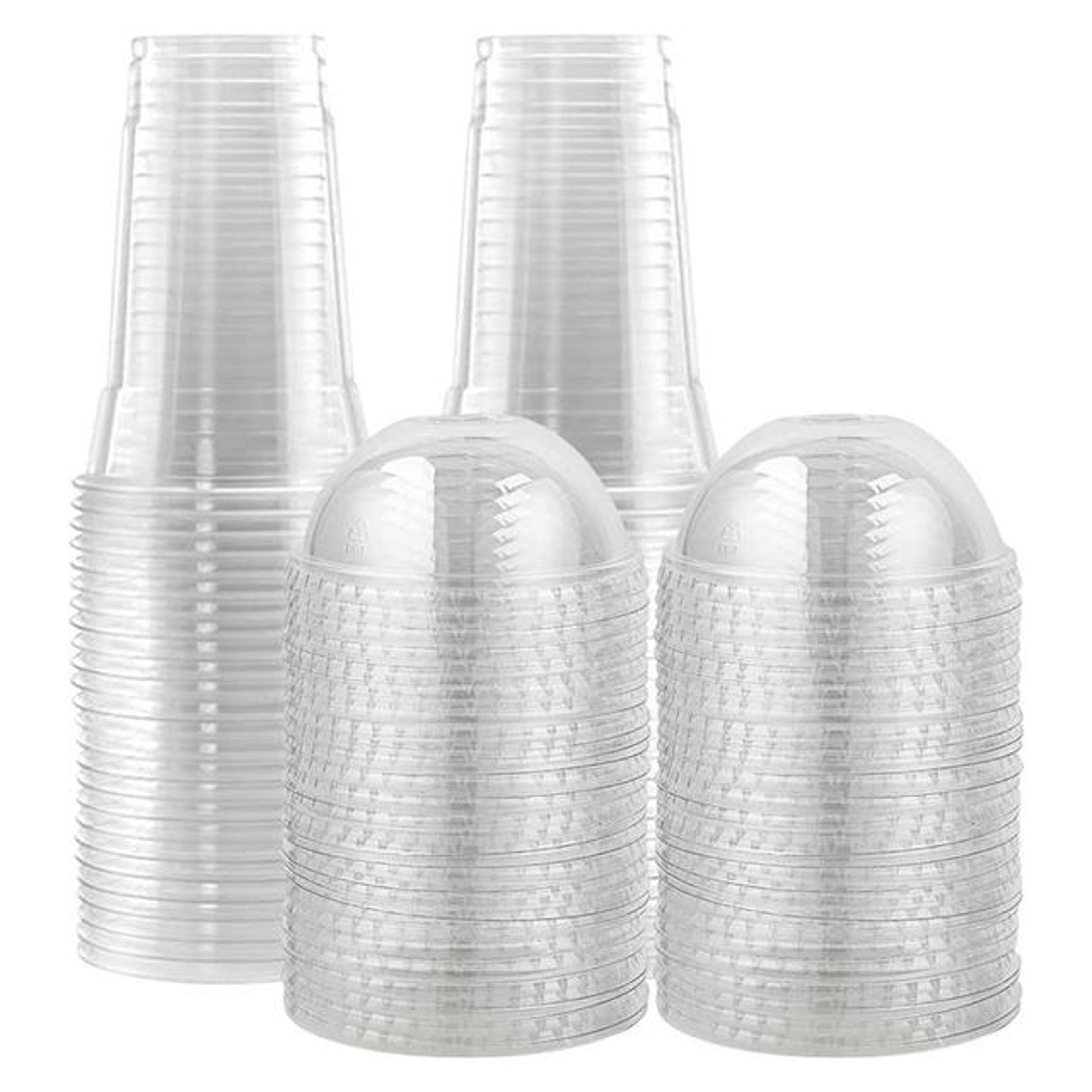 Clear Cups With Lids For Smoothies Milk Tea And Cold Drinks 7