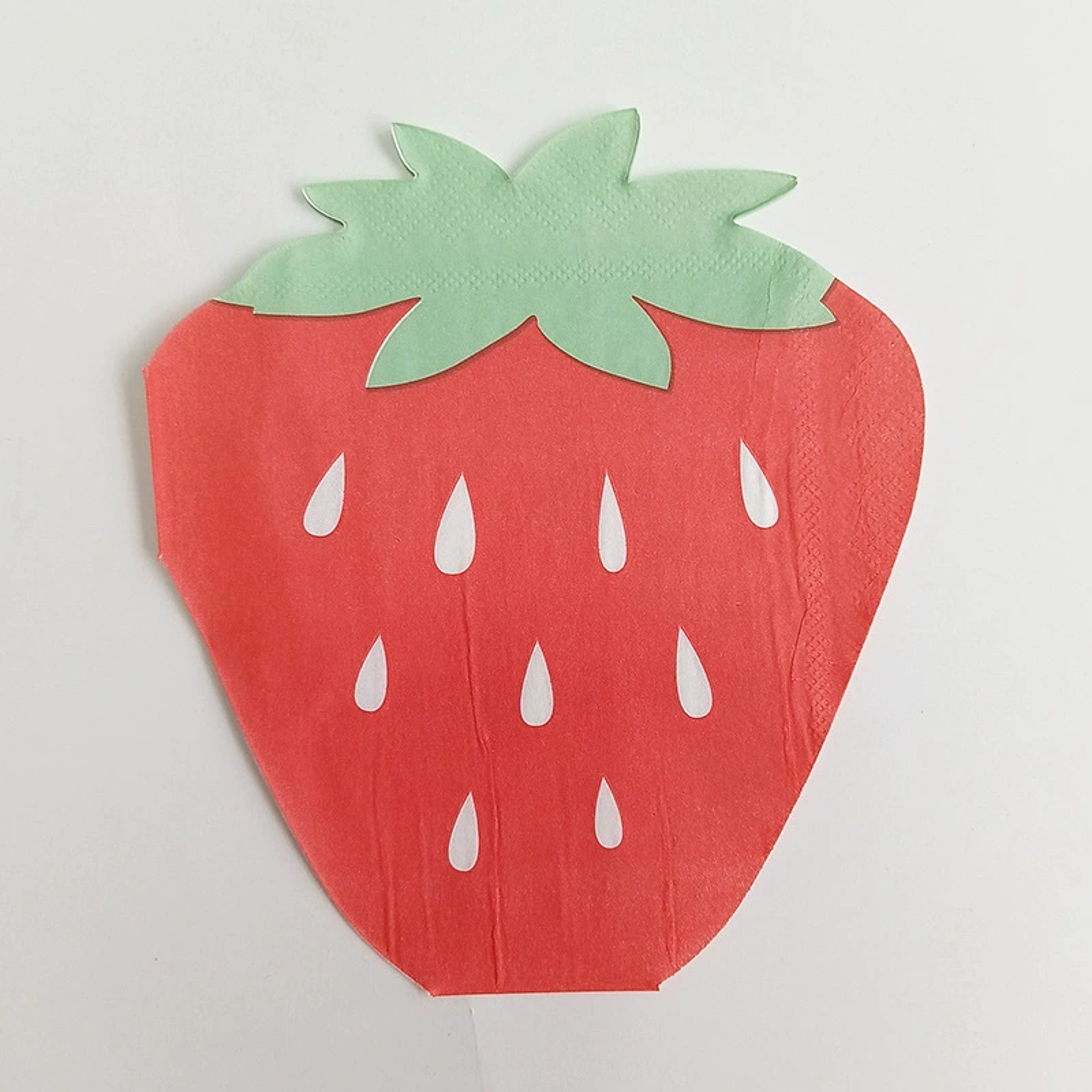 Sweet Strawberry Paper Napkins for Birthday Baby Shower Party Decor – view 4