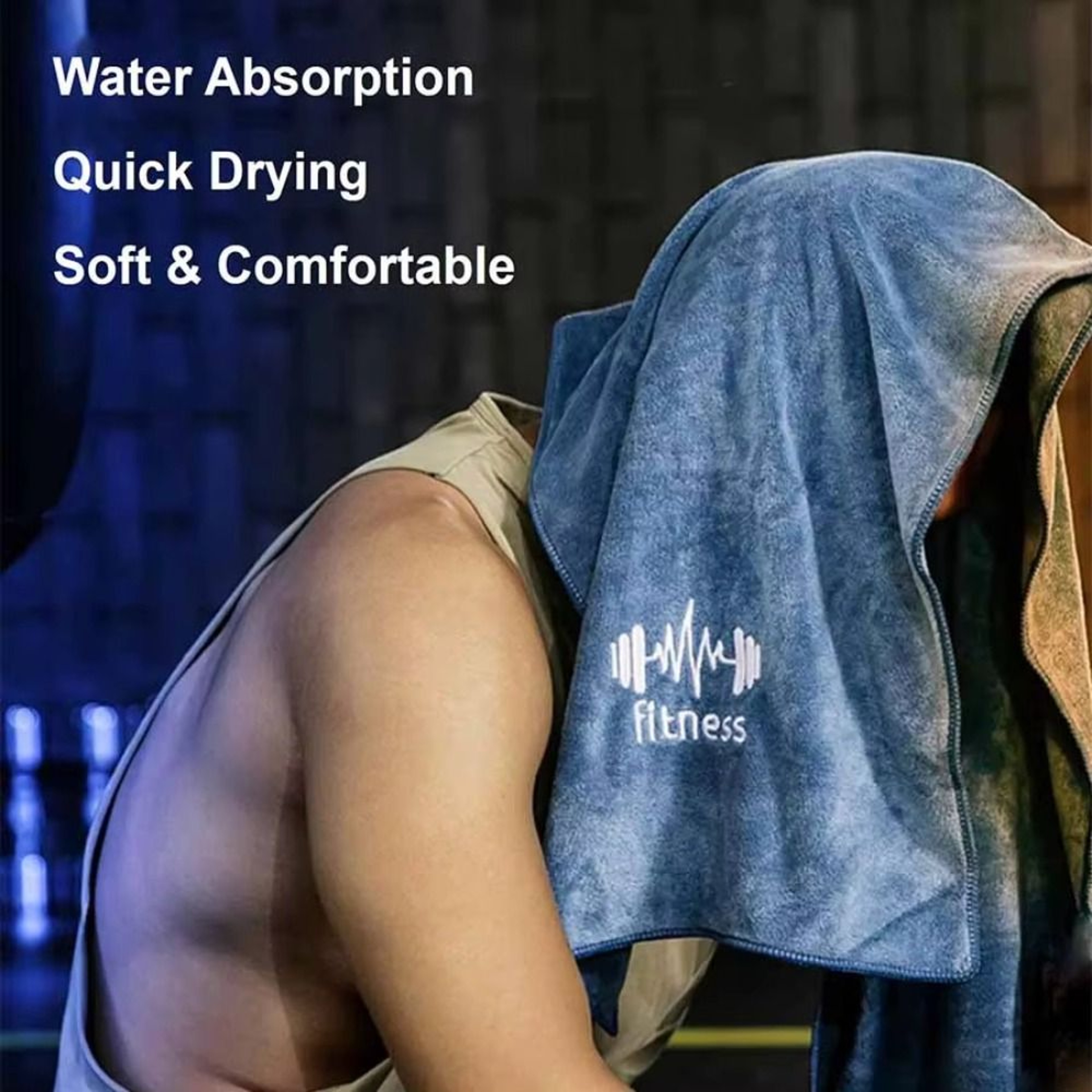 Portable Quick Dry Microfiber Sports Towel For Gym Travel And Beach 2