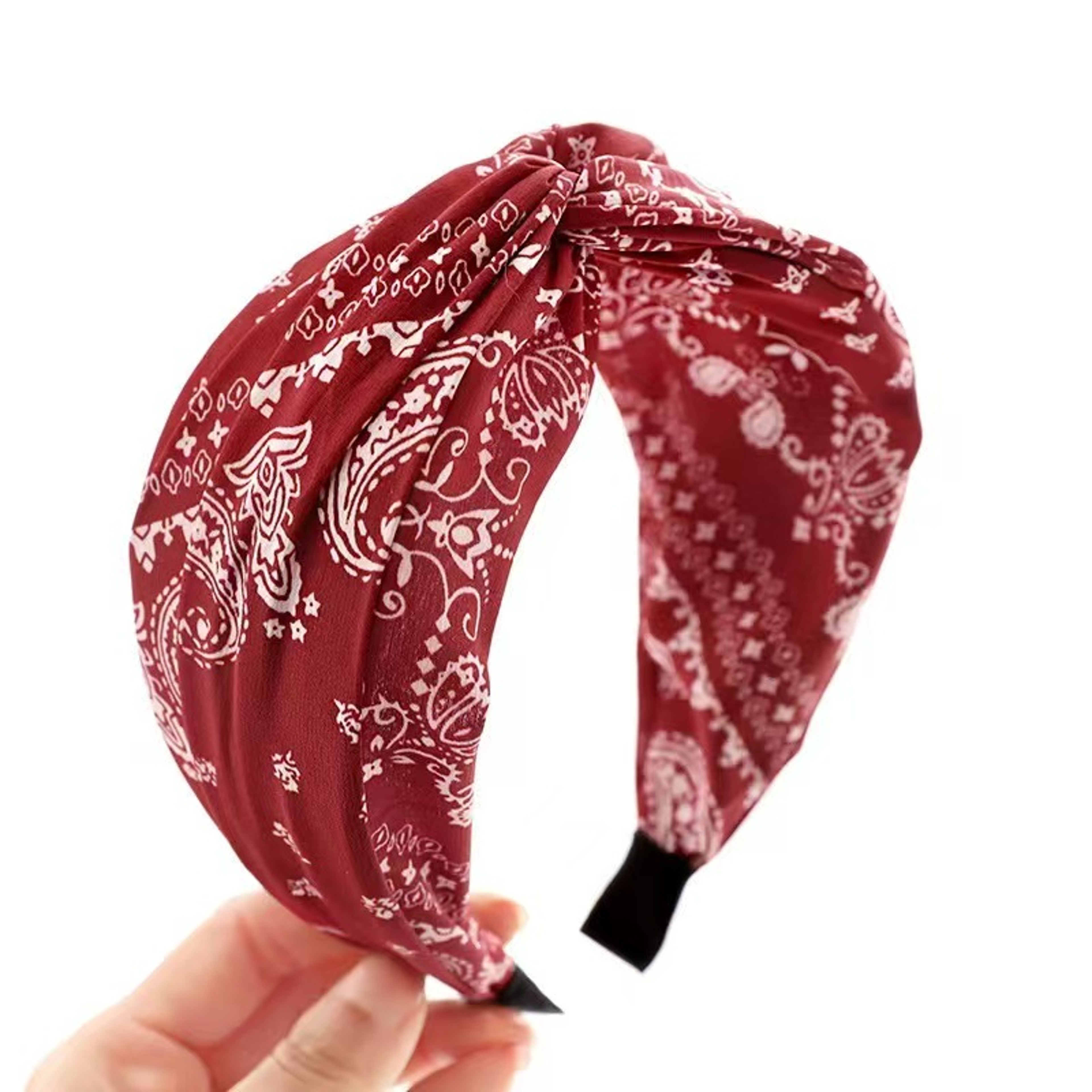 Wide Headband For Women Gray Hair Cover Hair Accessory 5