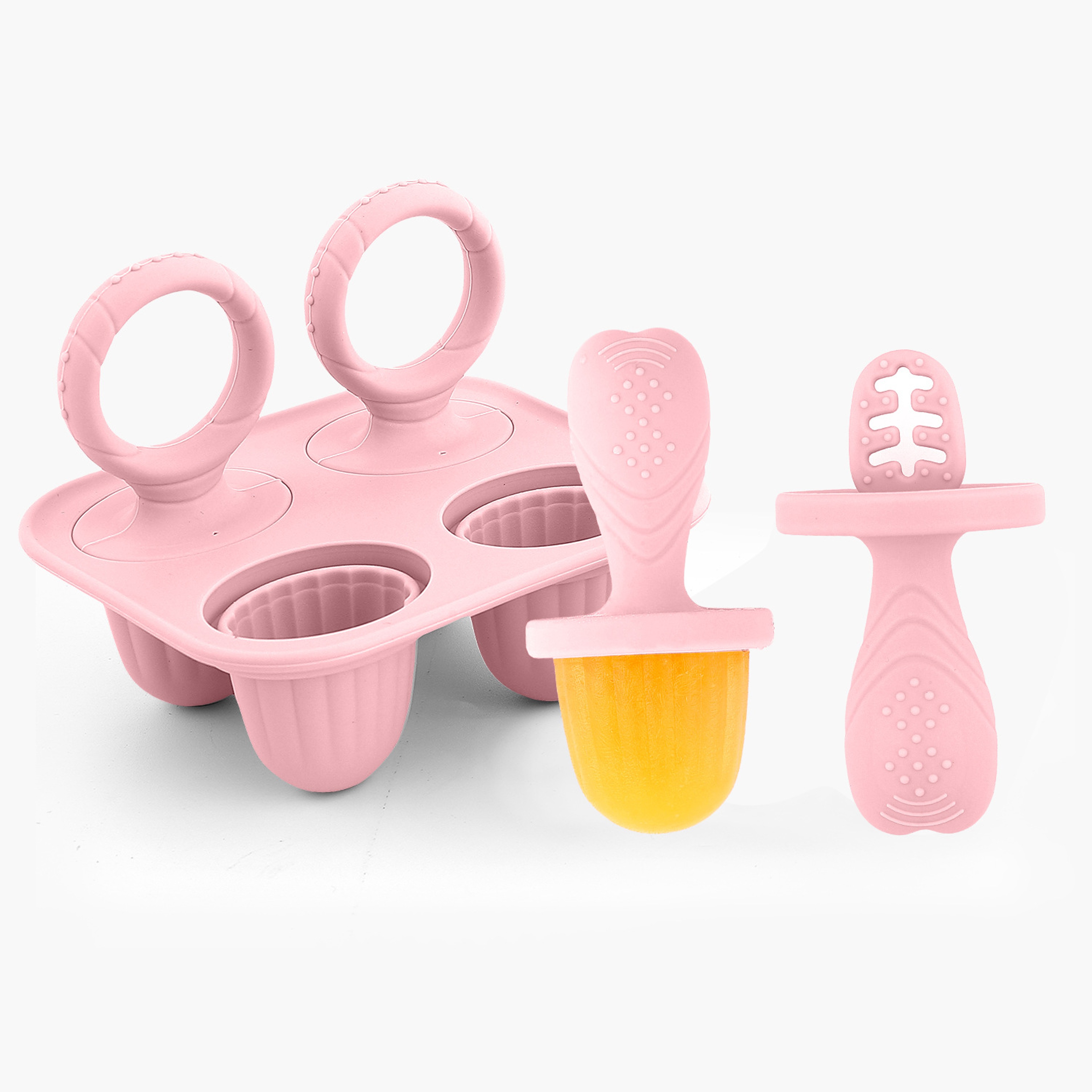 Silicone Baby Popsicle Mold For Teething Treats 7