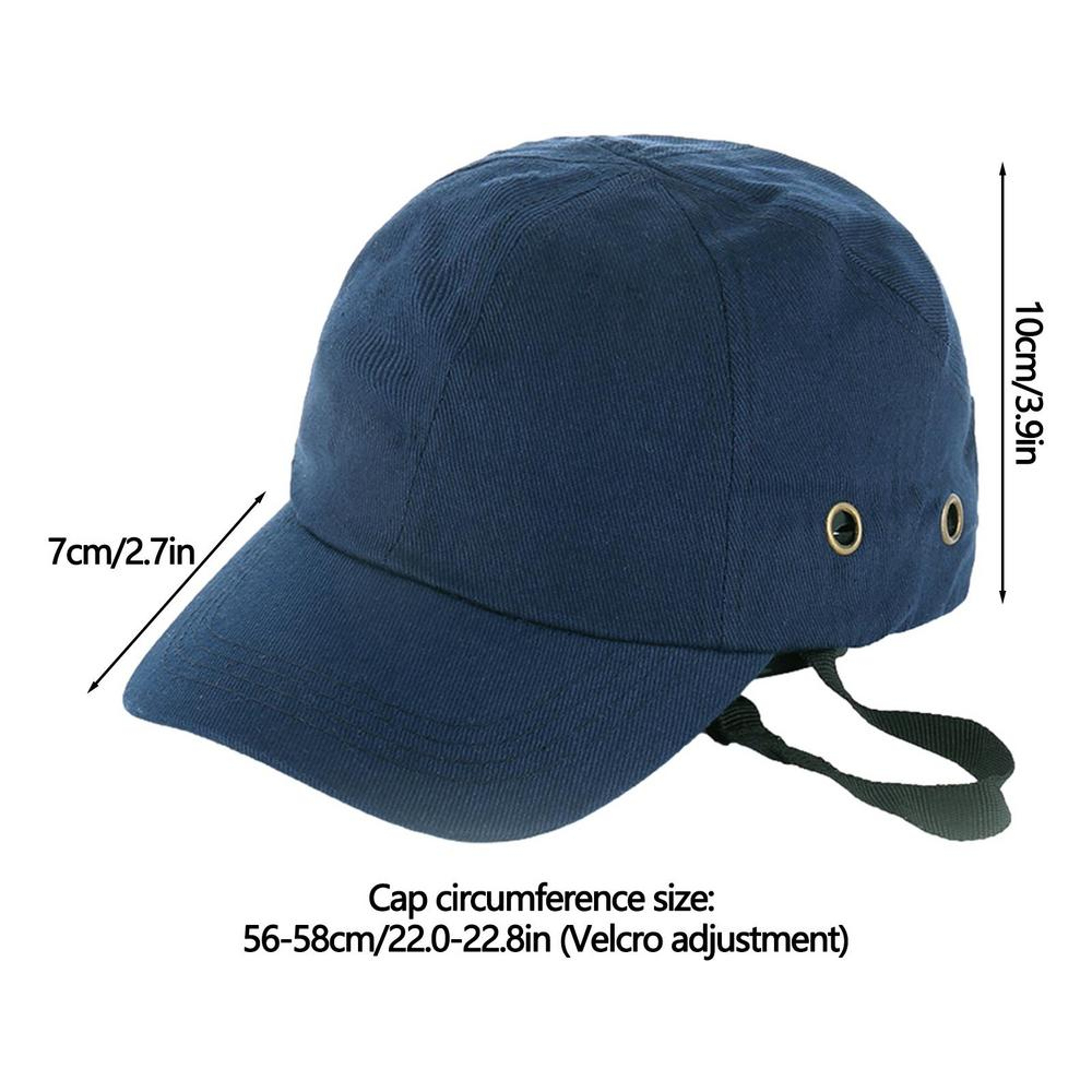 Baseball Cap Bike Helmet Adjustable Breathable Cycling Safety Hat 5