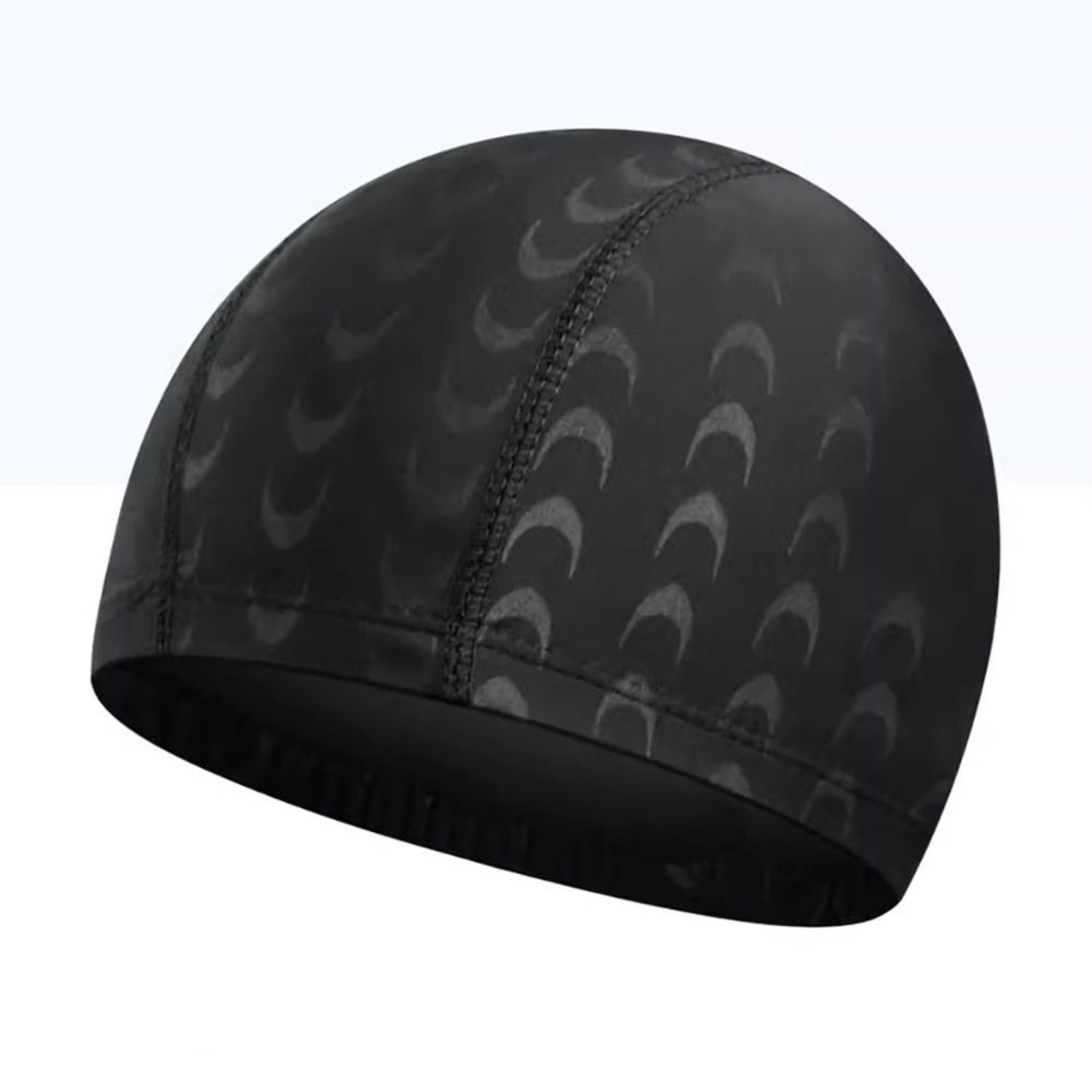 High Elastic Nylon Adult Swim Cap With Ear Protection 2