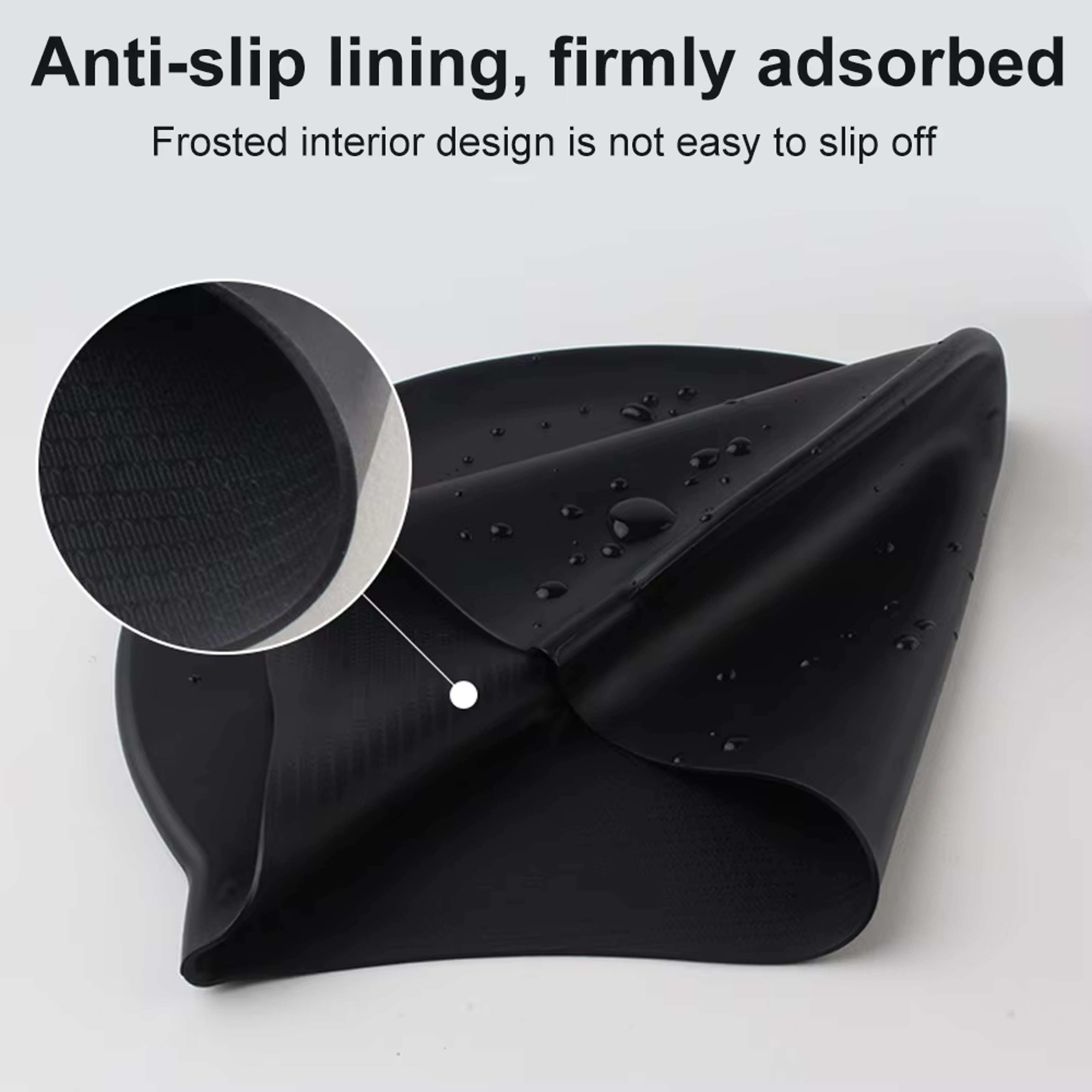 Extra Large Silicone Swim Cap For Long Hair Braids Locs And Curls 4