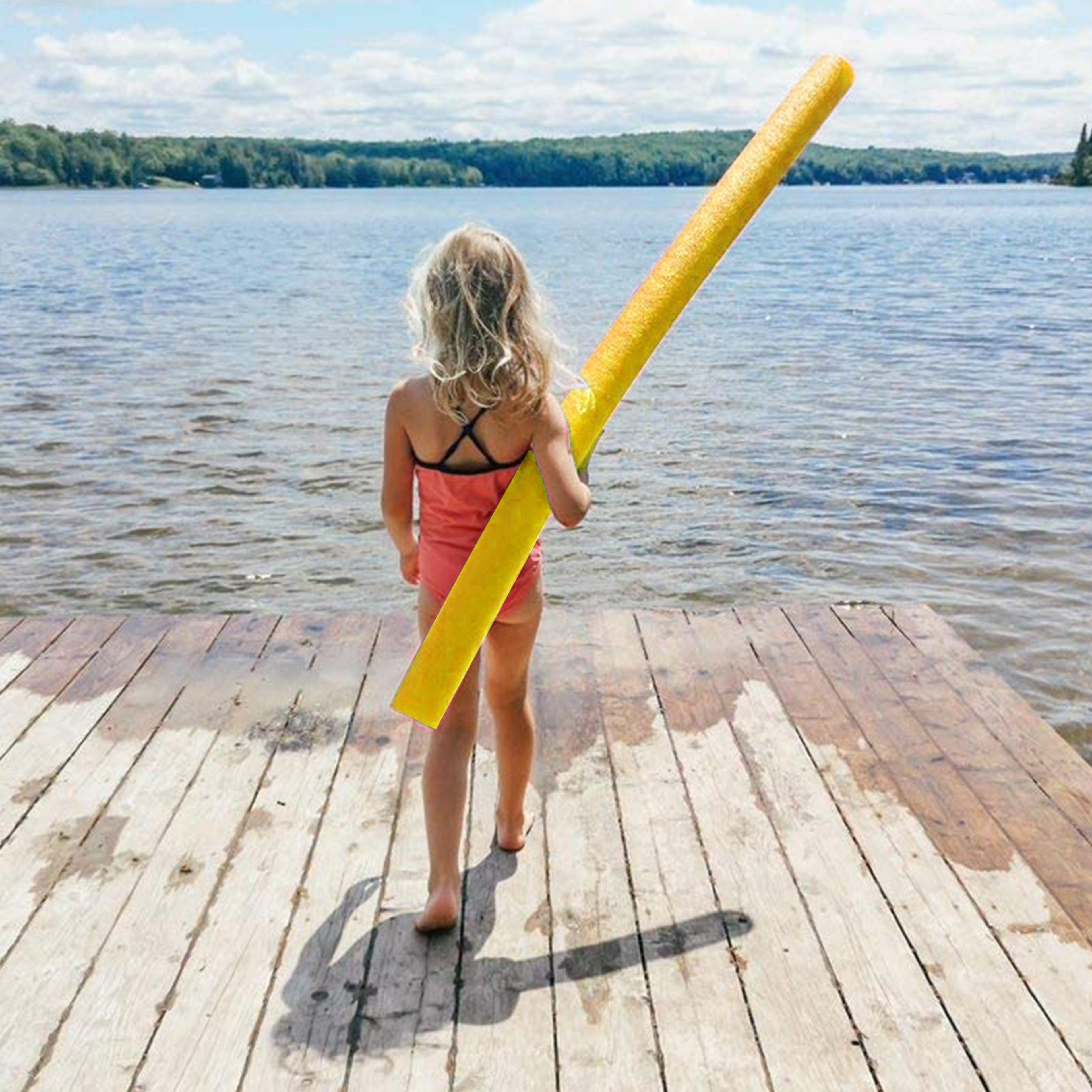 Foam Pool Noodle Hollow Swim Noodle For Floating Pool Beach Water Games 5