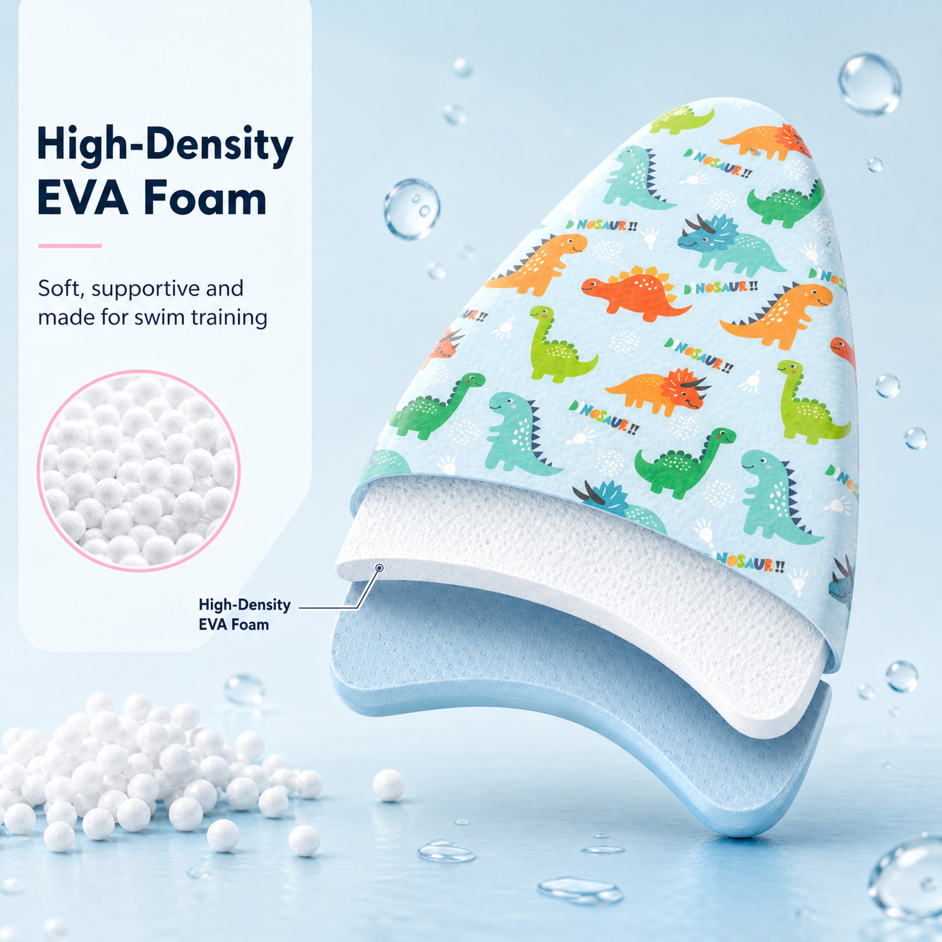 EVA Swimming Kickboard Portable Swim Training Board for Beginners – view 4
