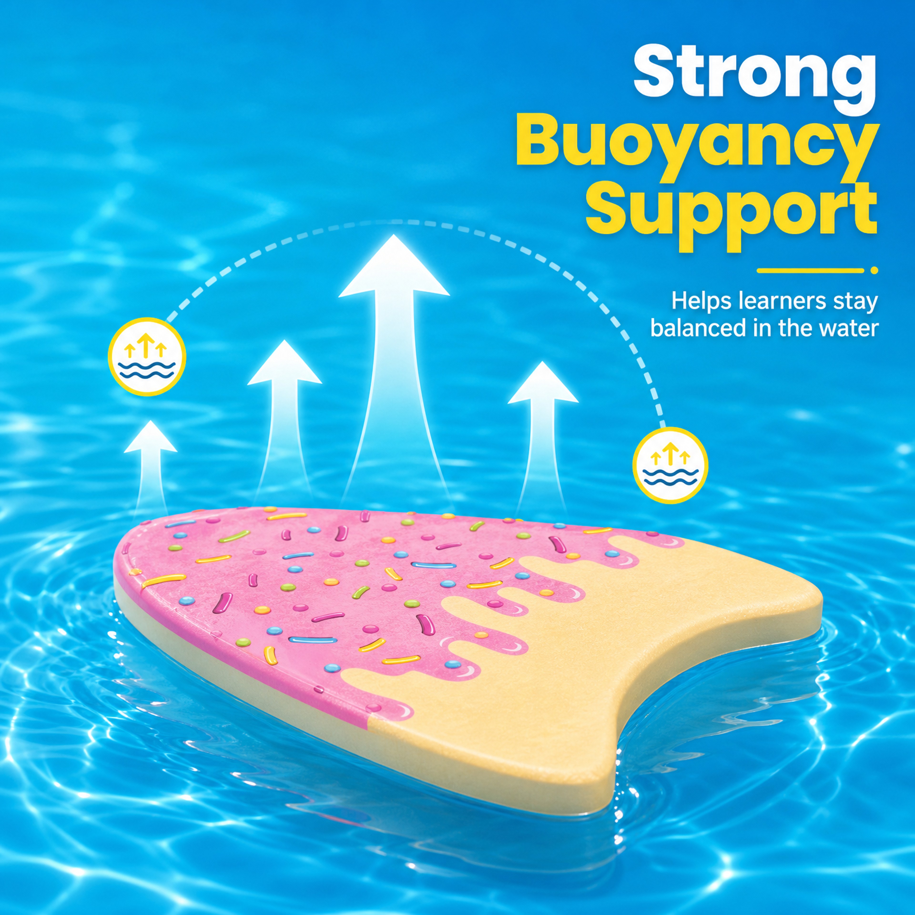 EVA Swimming Kickboard Portable Swim Training Board for Beginners – view 5